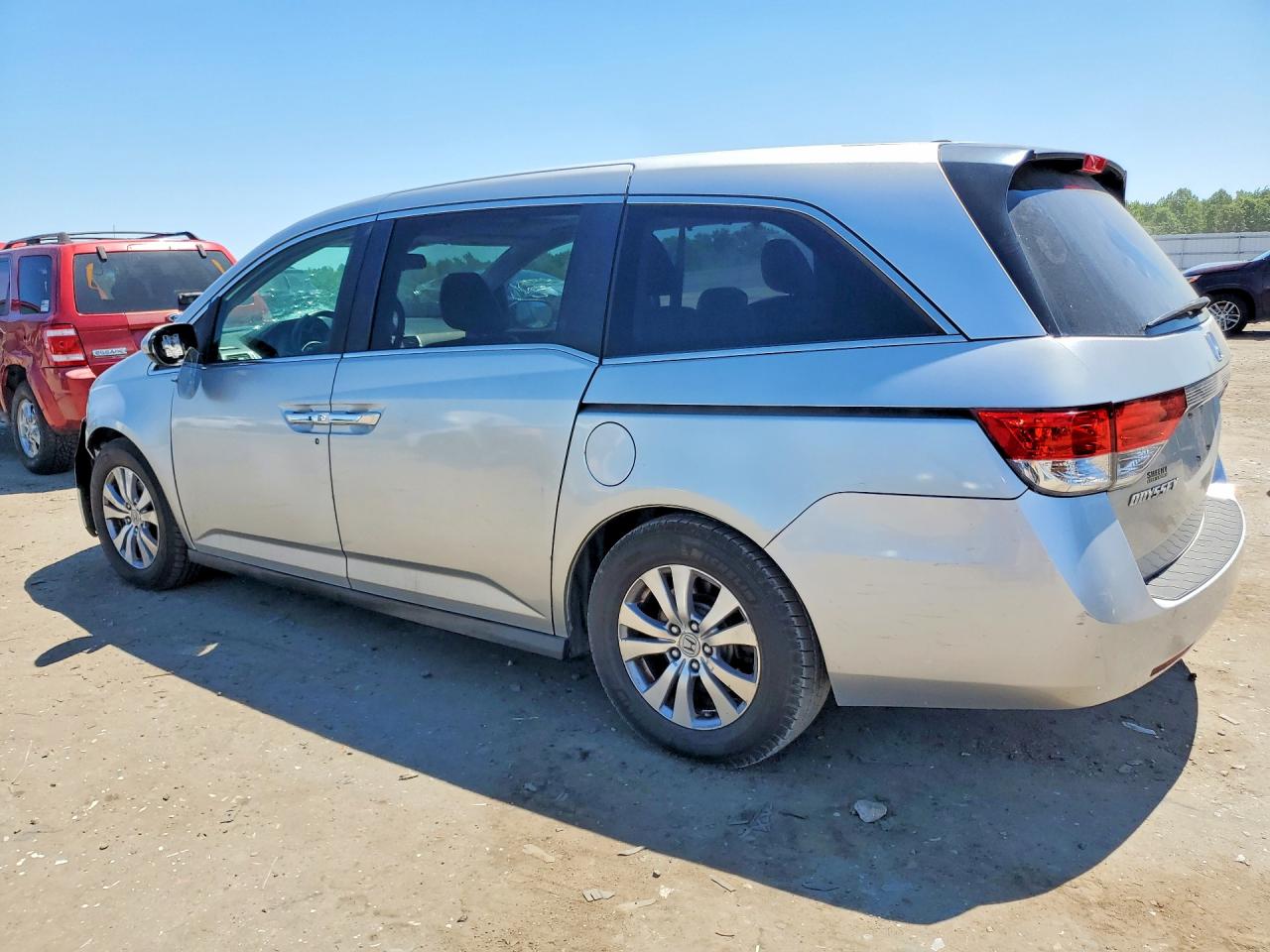 2015 Honda Odyssey Exl Silver vin: 5FNRL5H69FB065086