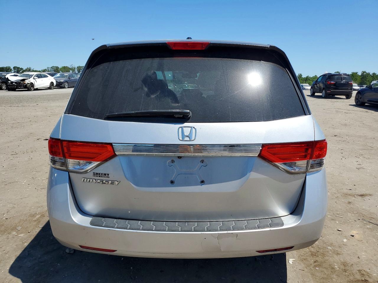 2015 Honda Odyssey Exl Silver vin: 5FNRL5H69FB065086