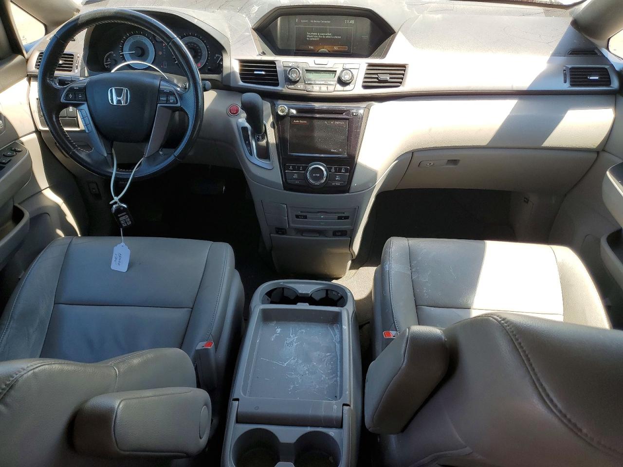 2015 Honda Odyssey Exl Silver vin: 5FNRL5H69FB065086