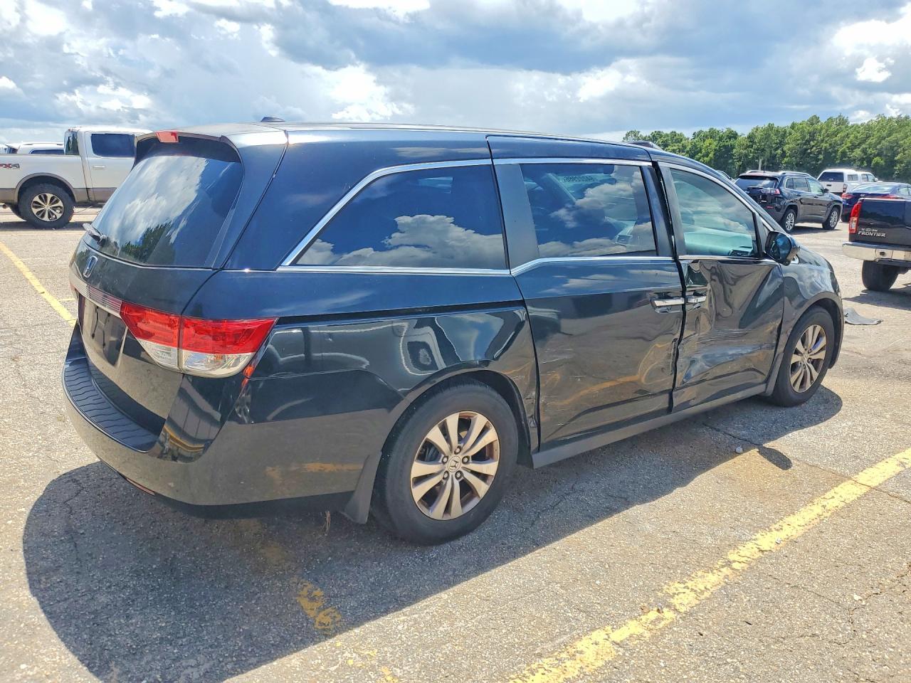2015 Honda Odyssey Exl Black vin: 5FNRL5H69FB069784