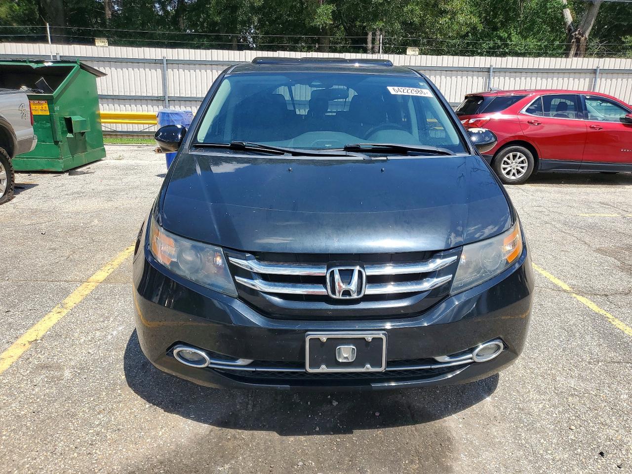 2015 Honda Odyssey Exl Black vin: 5FNRL5H69FB069784