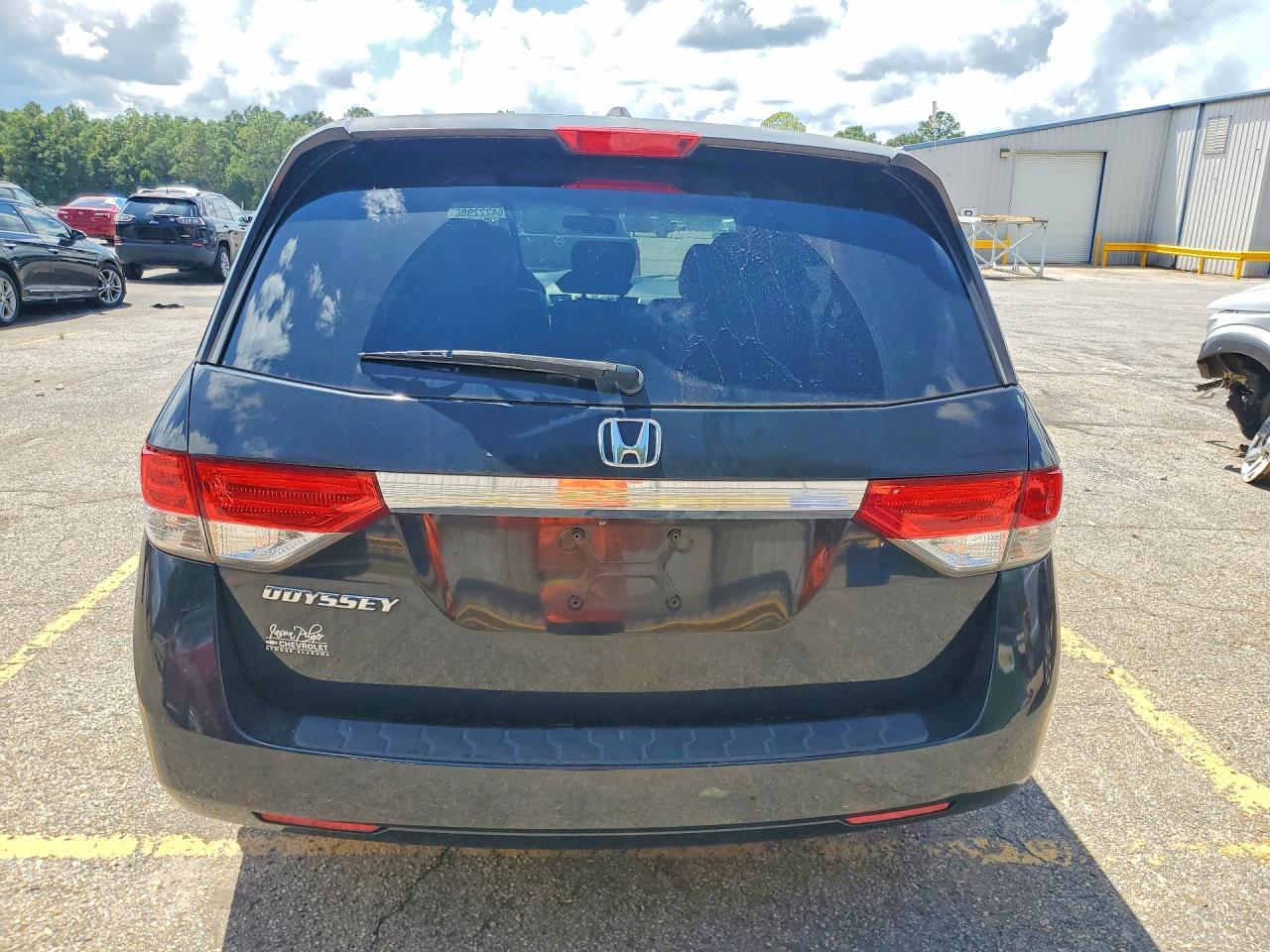 2015 Honda Odyssey Exl Black vin: 5FNRL5H69FB069784