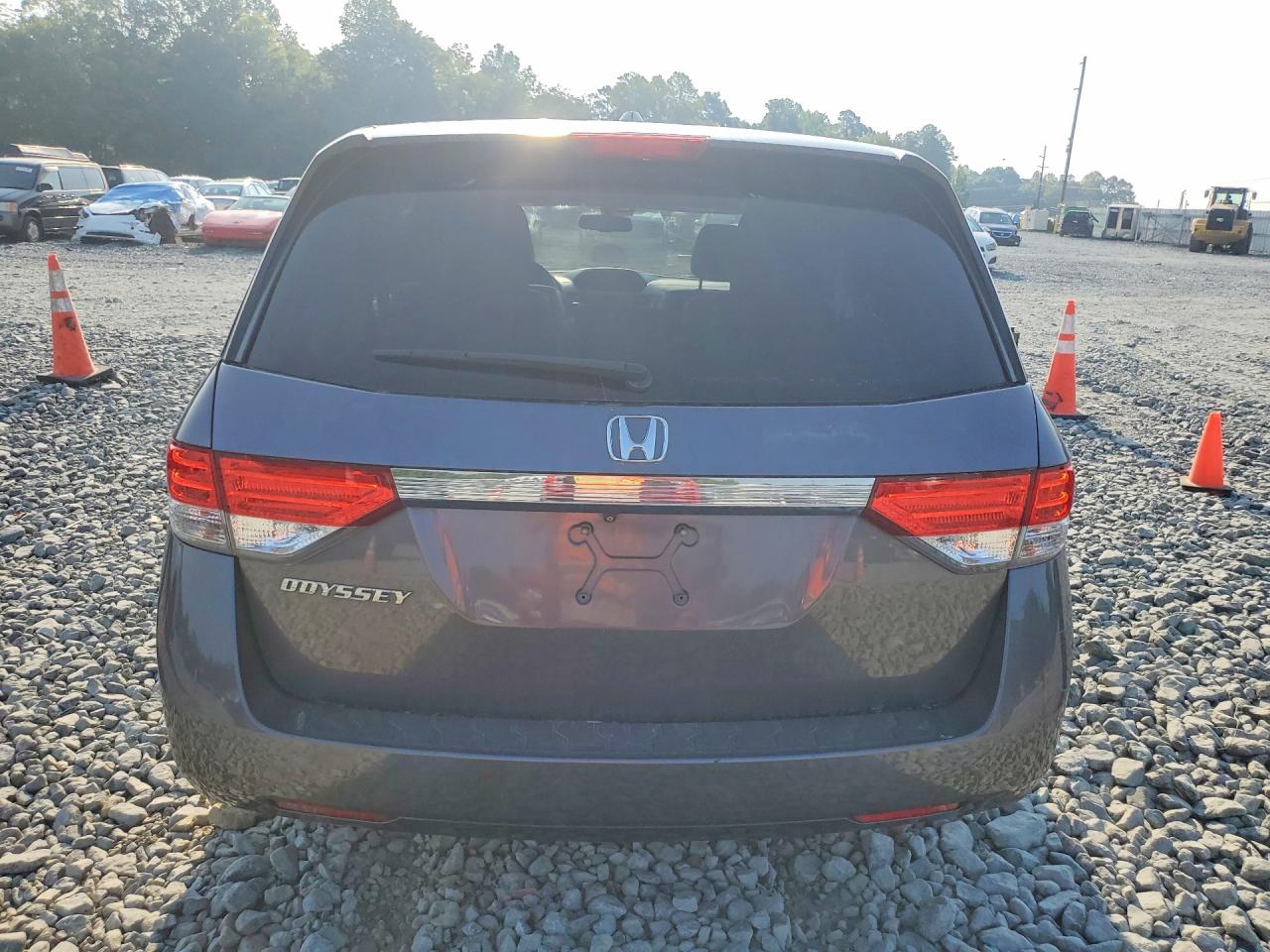2015 Honda Odyssey Exl Charcoal vin: 5FNRL5H69FB070255