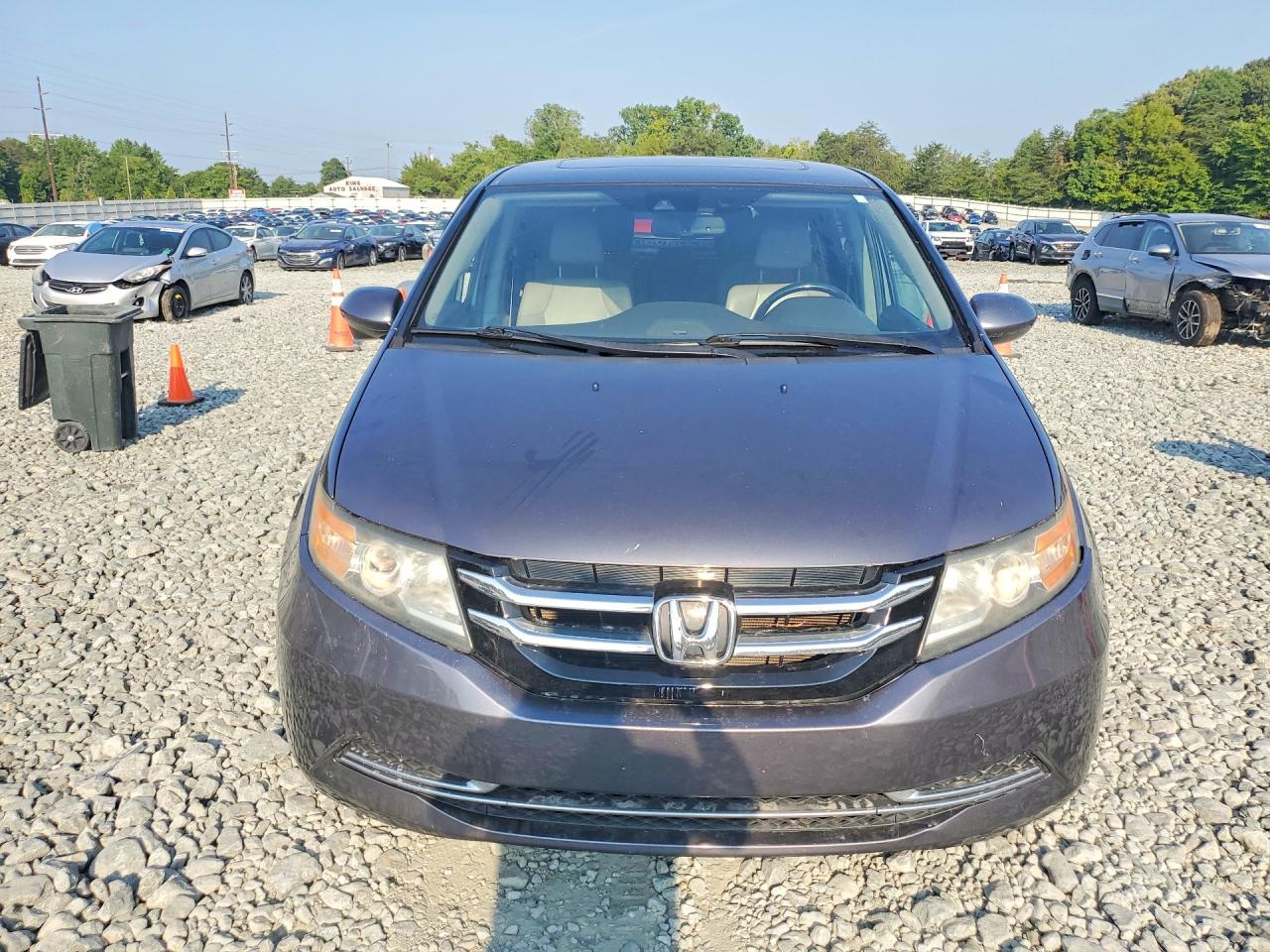 2015 Honda Odyssey Exl Charcoal vin: 5FNRL5H69FB070255