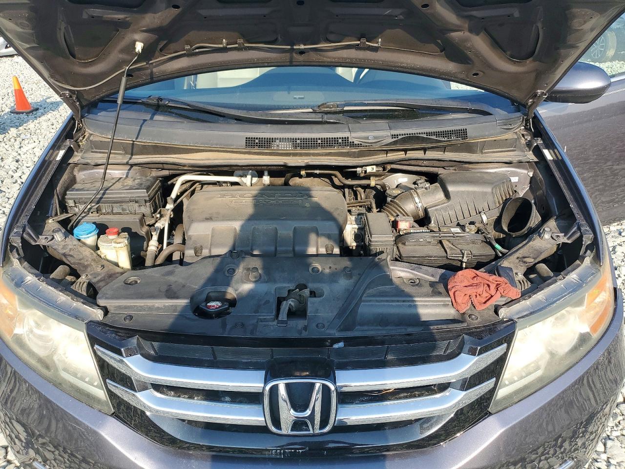 2015 Honda Odyssey Exl Charcoal vin: 5FNRL5H69FB070255