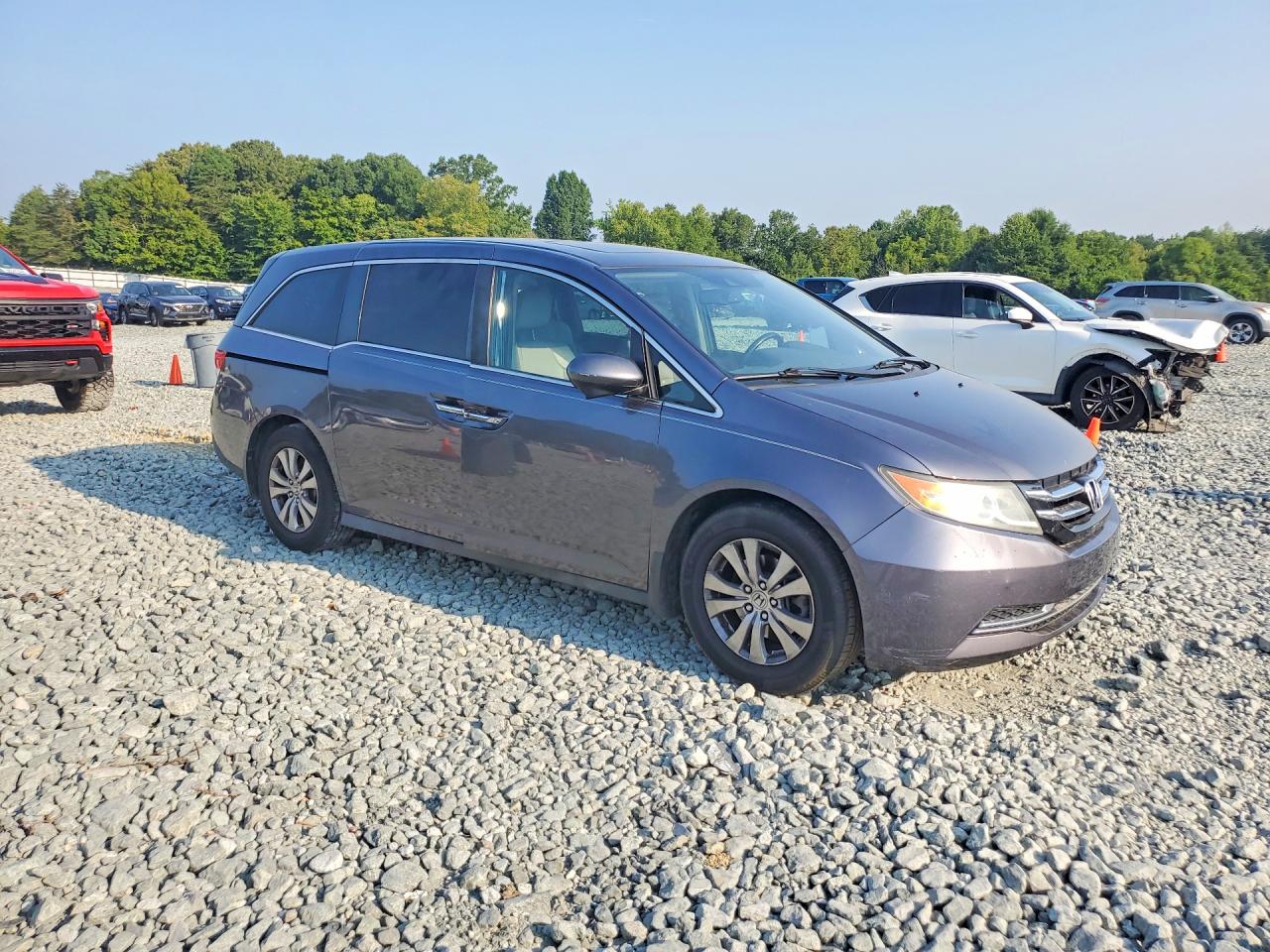 2015 Honda Odyssey Exl Charcoal vin: 5FNRL5H69FB070255