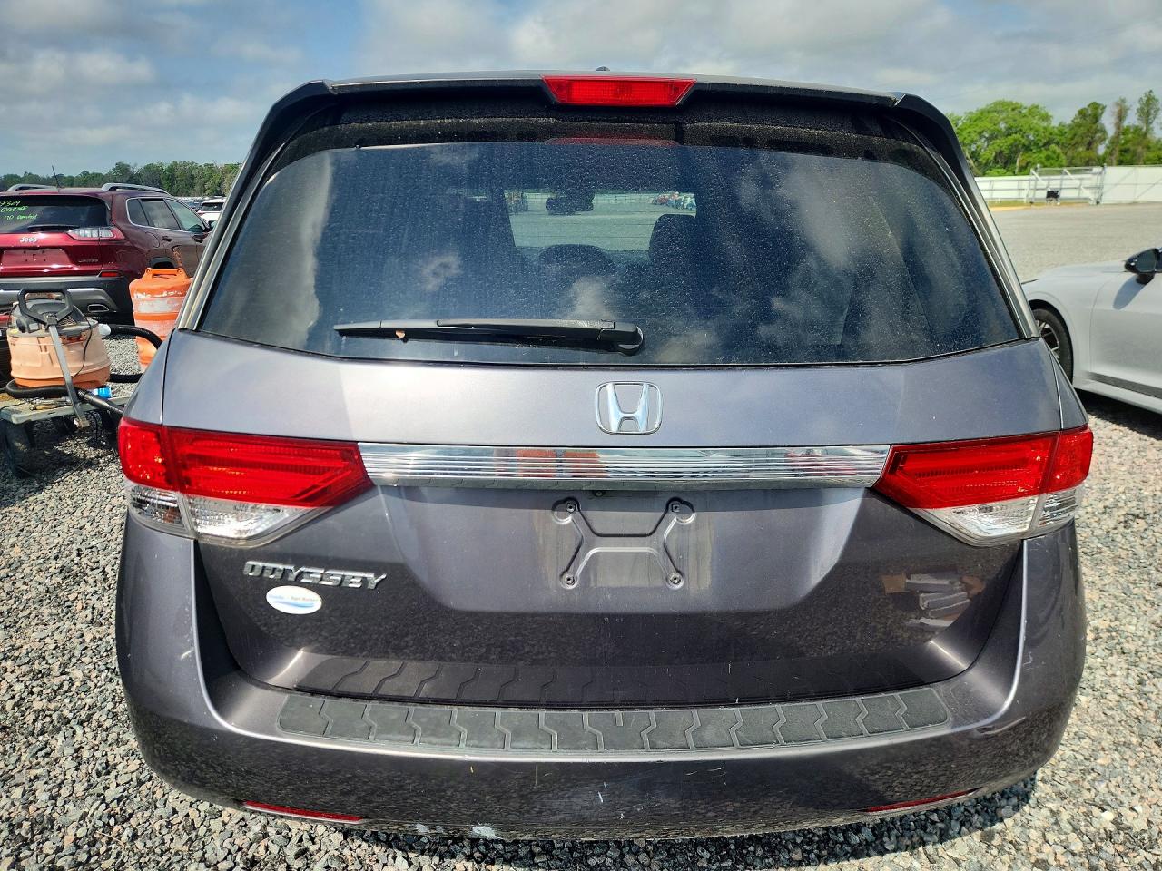 2015 Honda Odyssey Exl Серый vin: 5FNRL5H69FB080302