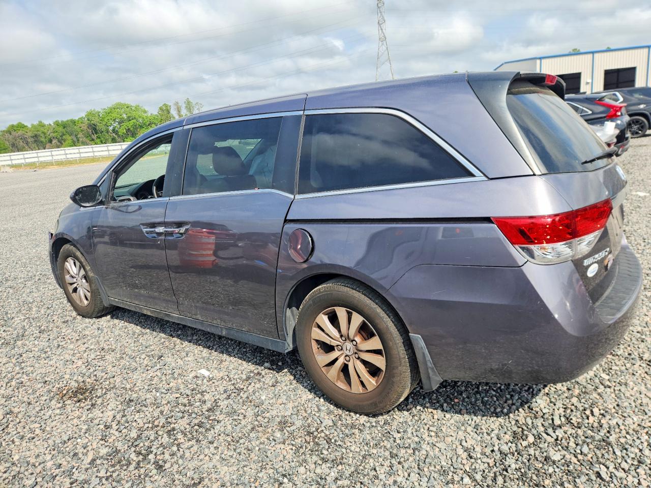 2015 Honda Odyssey Exl Серый vin: 5FNRL5H69FB080302
