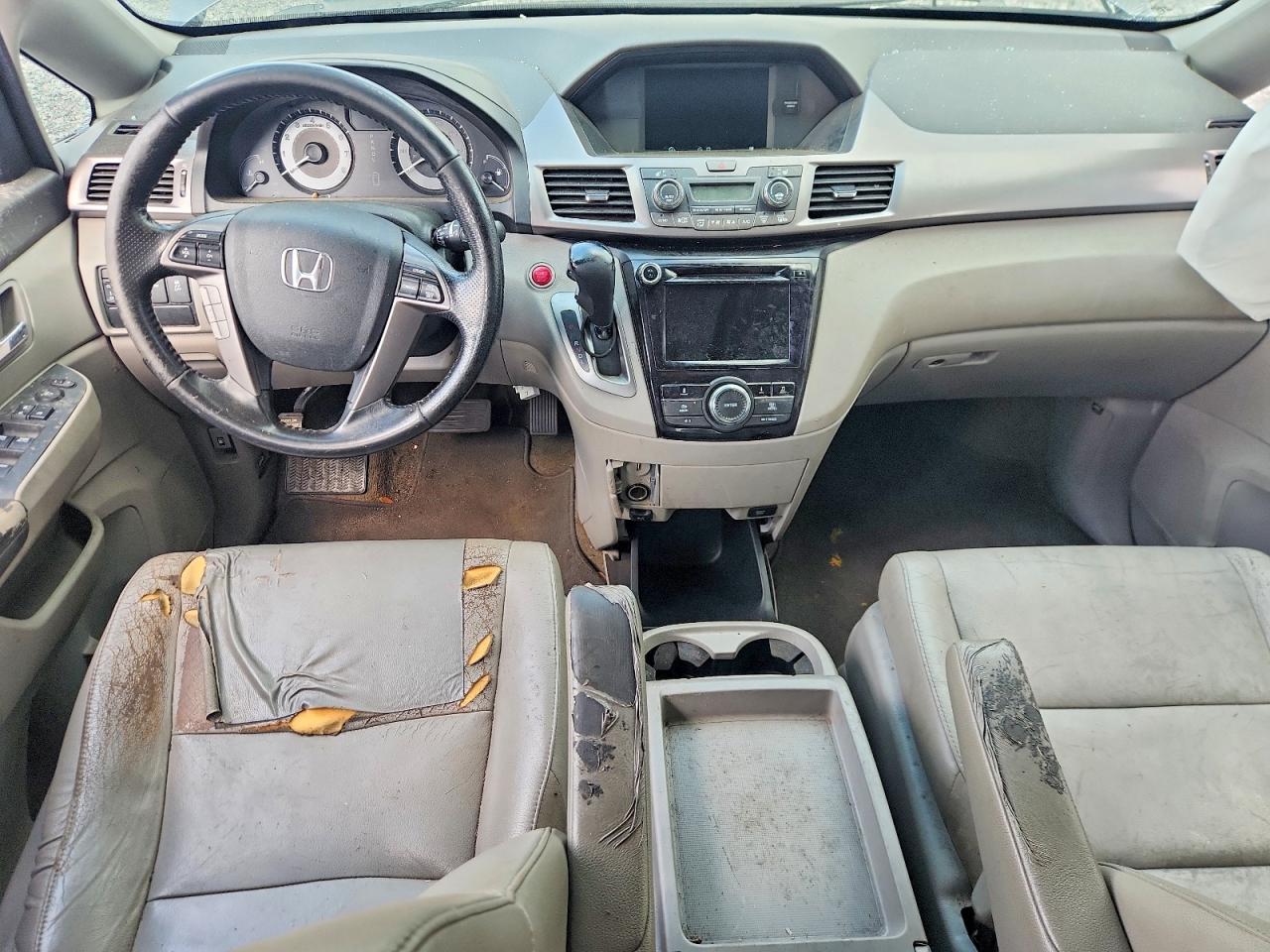 2015 Honda Odyssey Exl Серый vin: 5FNRL5H69FB080302