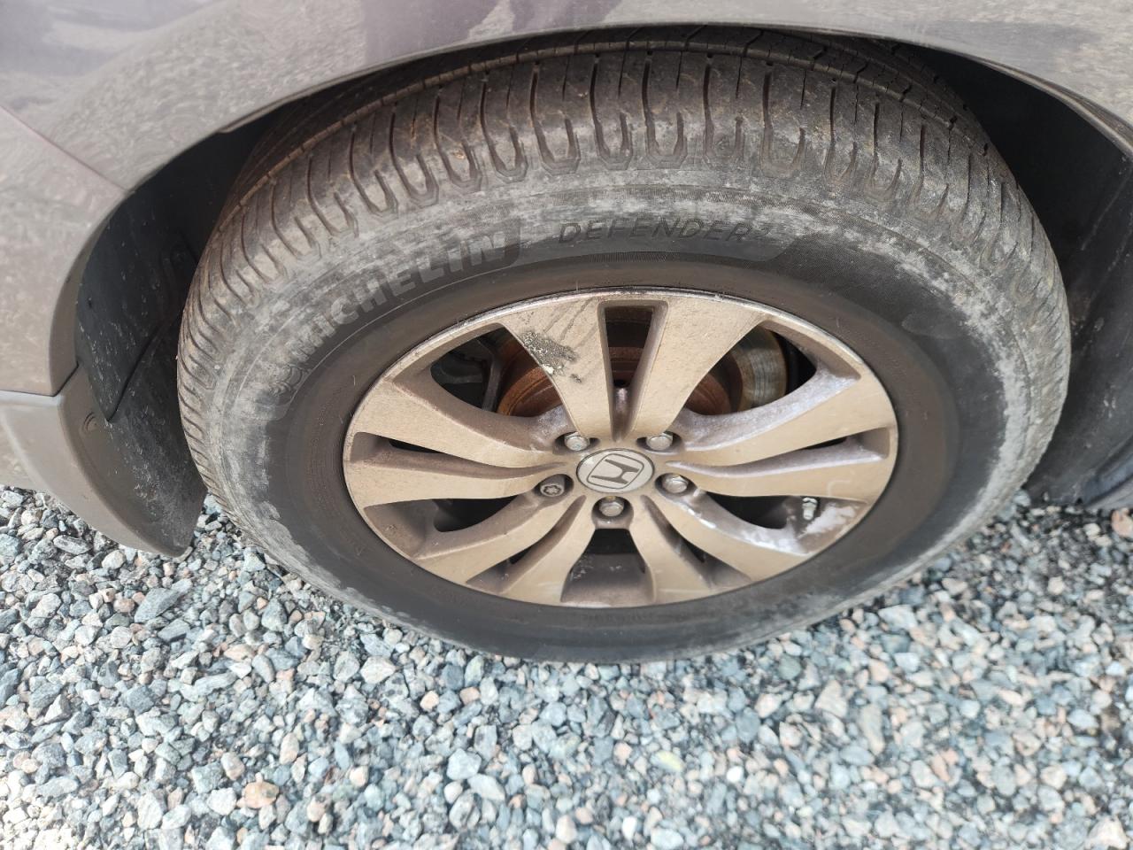 2015 Honda Odyssey Exl Серый vin: 5FNRL5H69FB080302 Damage: Right Rear Wheel, Curb Rash, 2 To 3 Inches