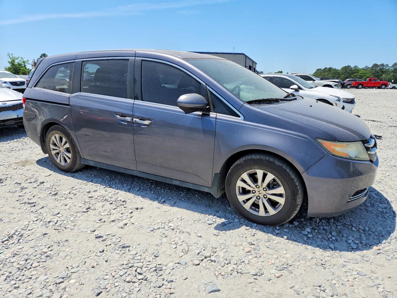 2015 Honda Odyssey Exl Charcoal vin: 5FNRL5H69FB088433
