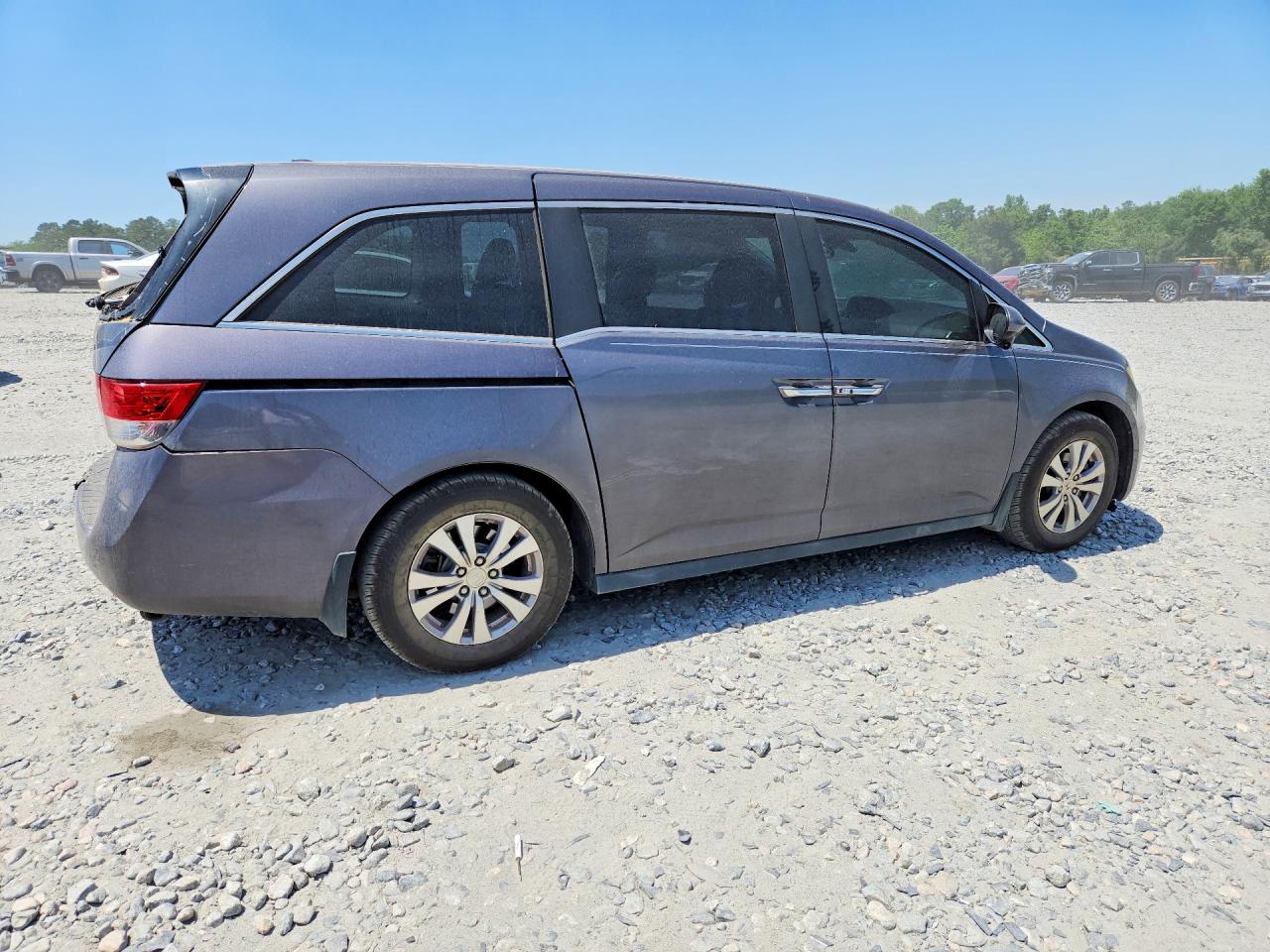 2015 Honda Odyssey Exl Charcoal vin: 5FNRL5H69FB088433