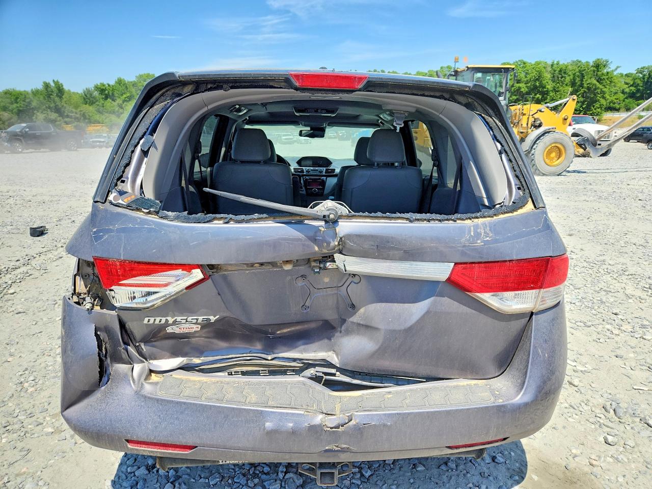 2015 Honda Odyssey Exl Charcoal vin: 5FNRL5H69FB088433
