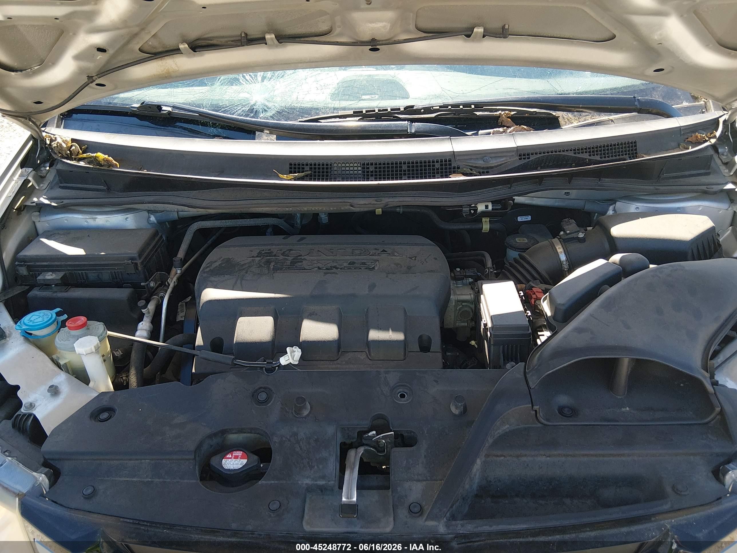 2015 Honda Odyssey Ex-l Серебряный vin: 5FNRL5H69FB089159