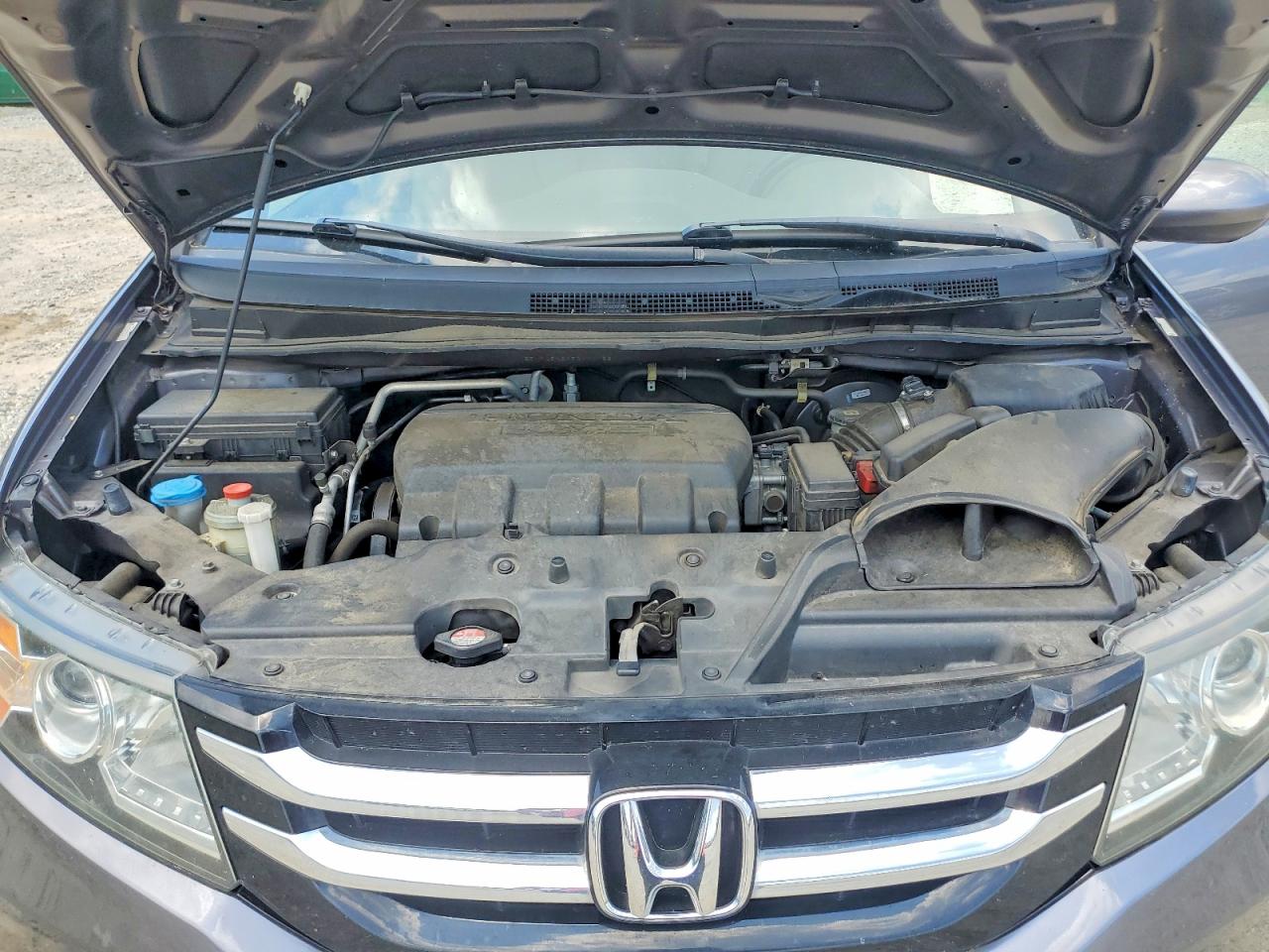 2015 Honda Odyssey Exl Gray vin: 5FNRL5H69FB100158
