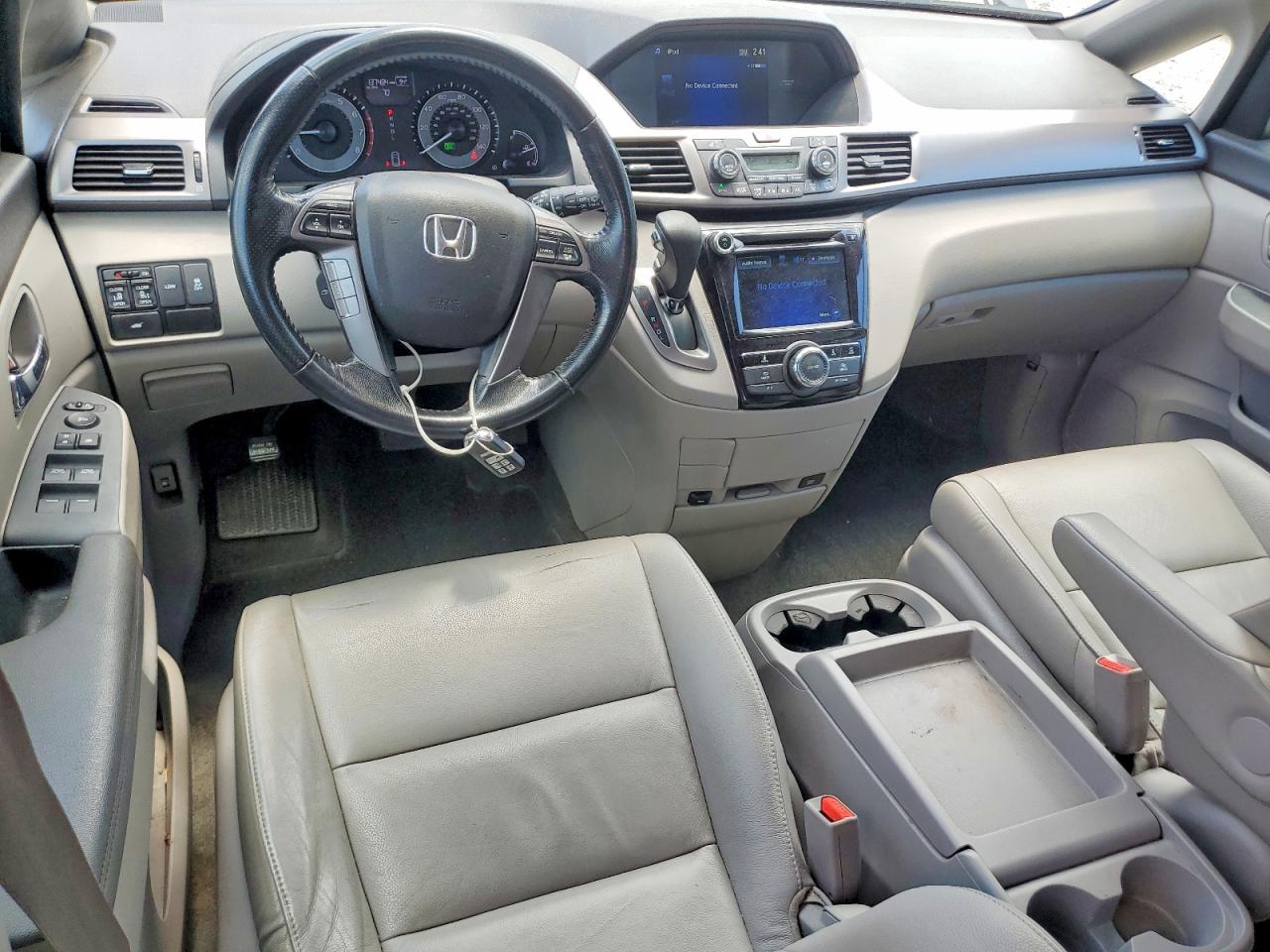 2015 Honda Odyssey Exl Gray vin: 5FNRL5H69FB100158