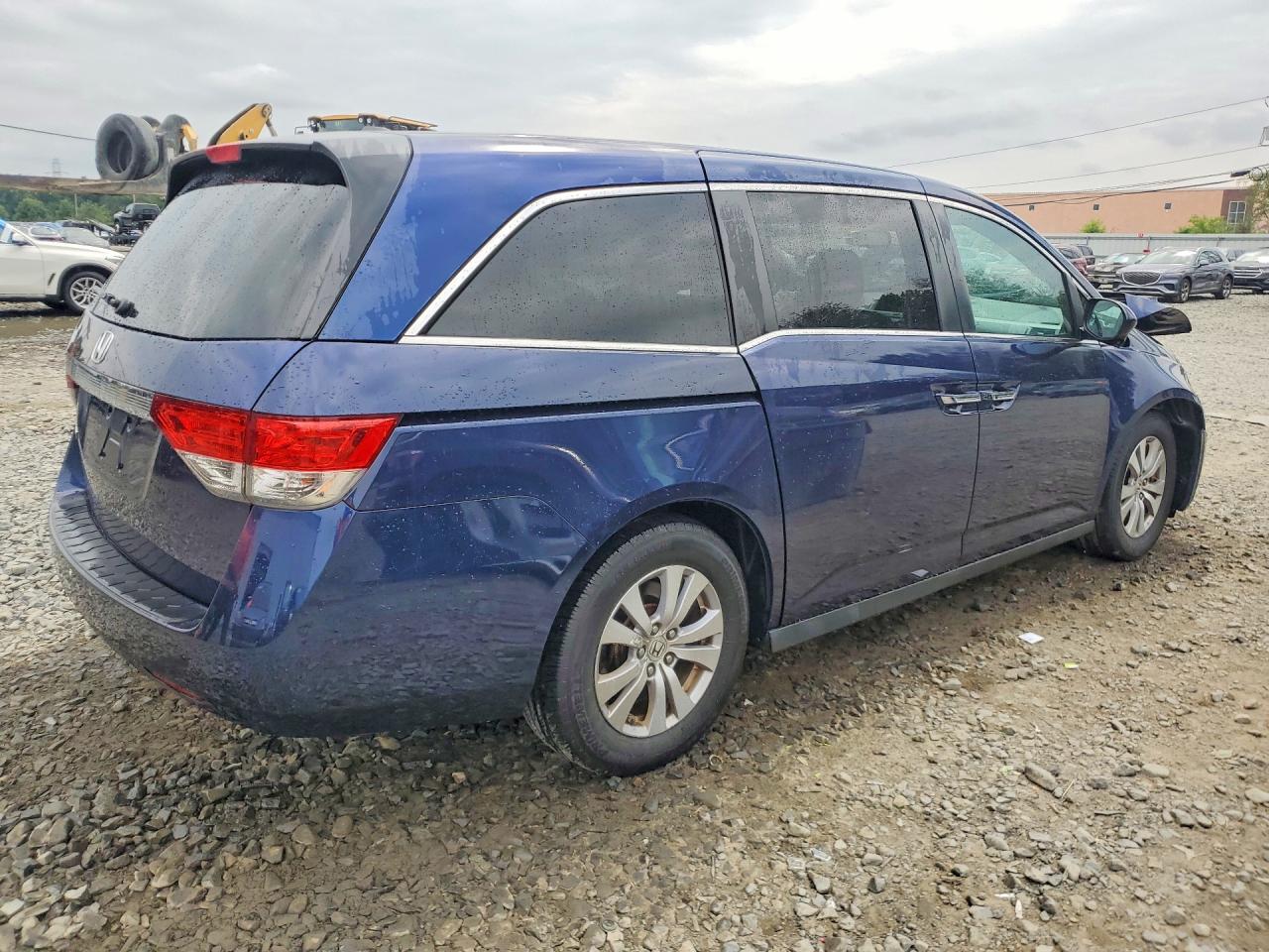 2015 Honda Odyssey Exl Blue vin: 5FNRL5H69FB103965
