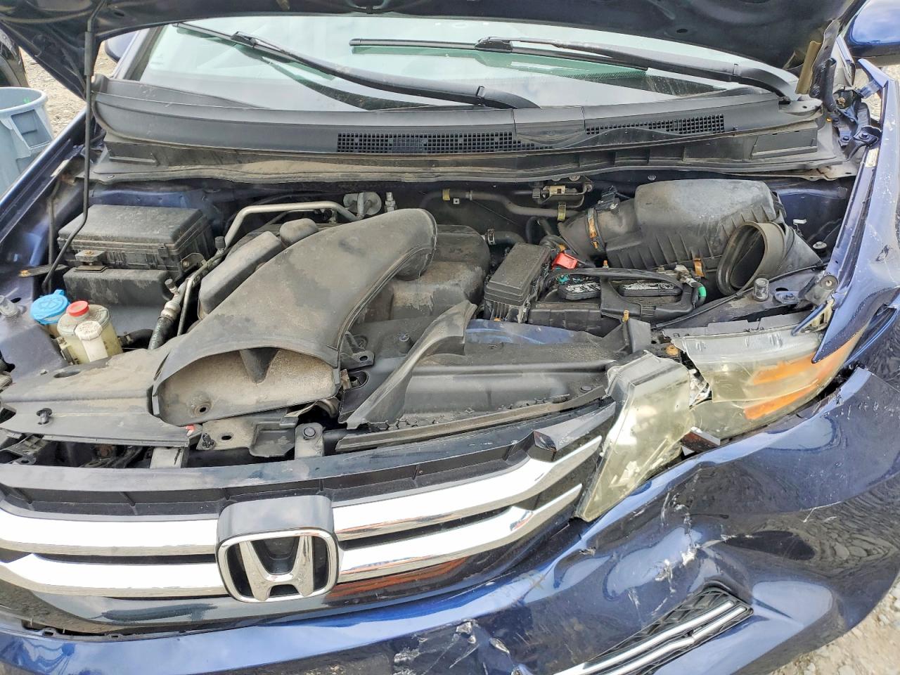 2015 Honda Odyssey Exl Blue vin: 5FNRL5H69FB103965