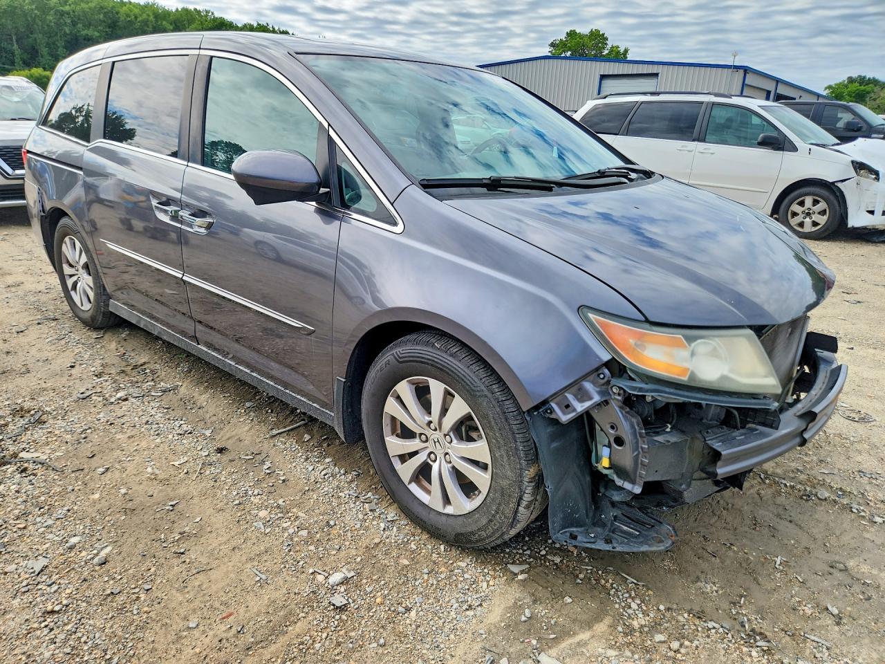 2015 Honda Odyssey Exl Серый vin: 5FNRL5H69FB120250