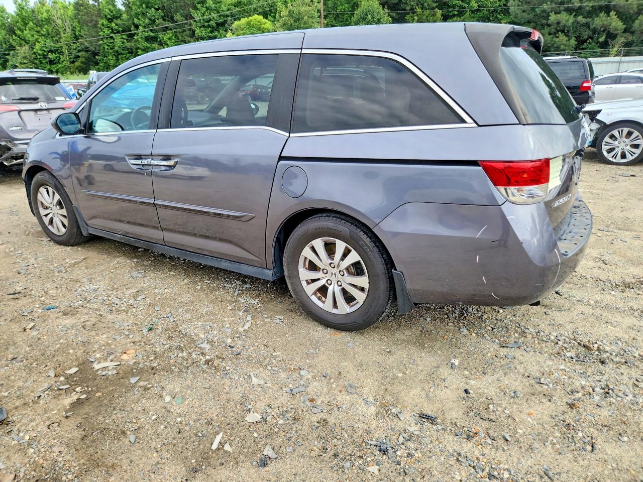 2015 Honda Odyssey Exl Серый vin: 5FNRL5H69FB120250