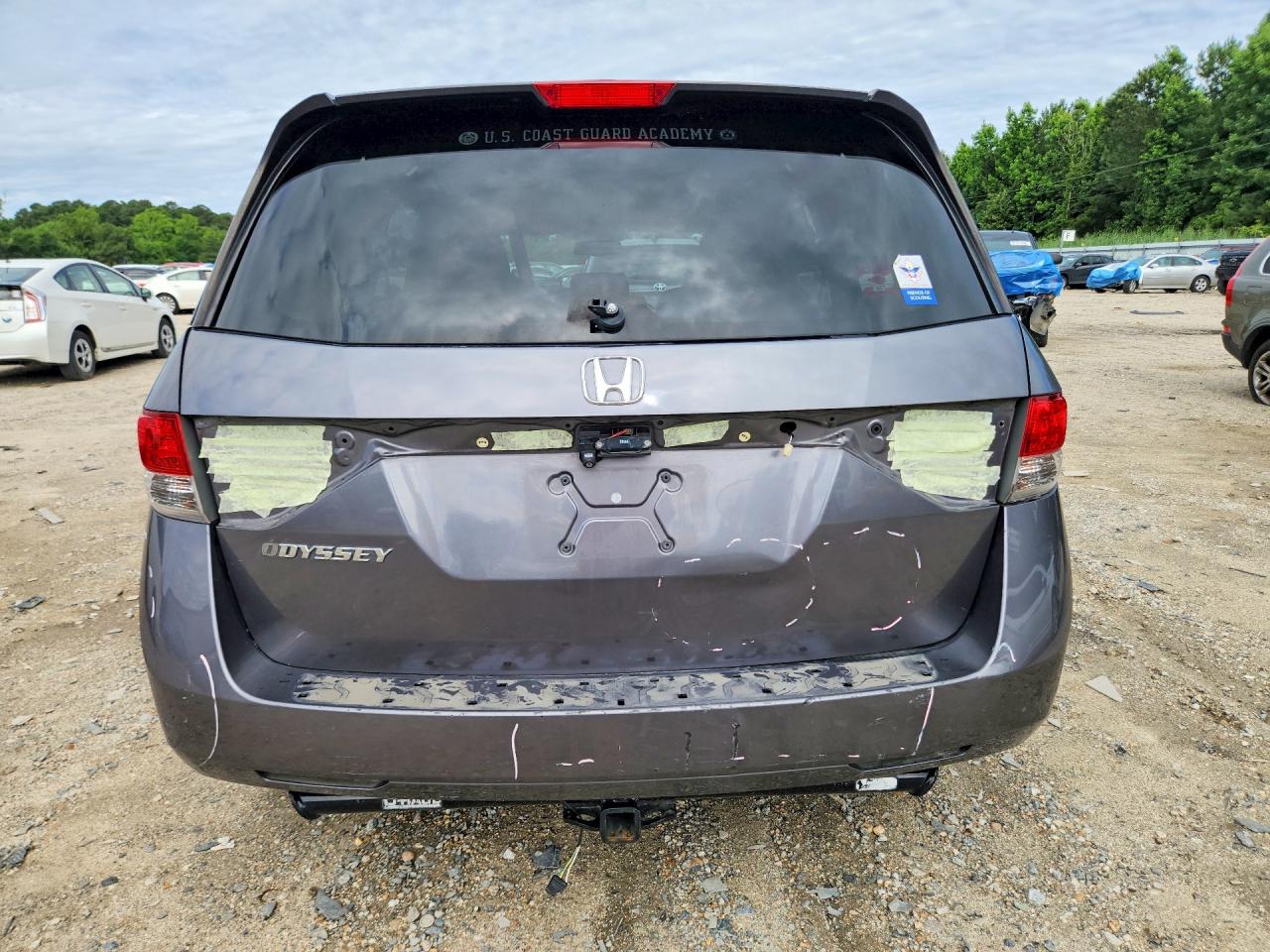 2015 Honda Odyssey Exl Серый vin: 5FNRL5H69FB120250