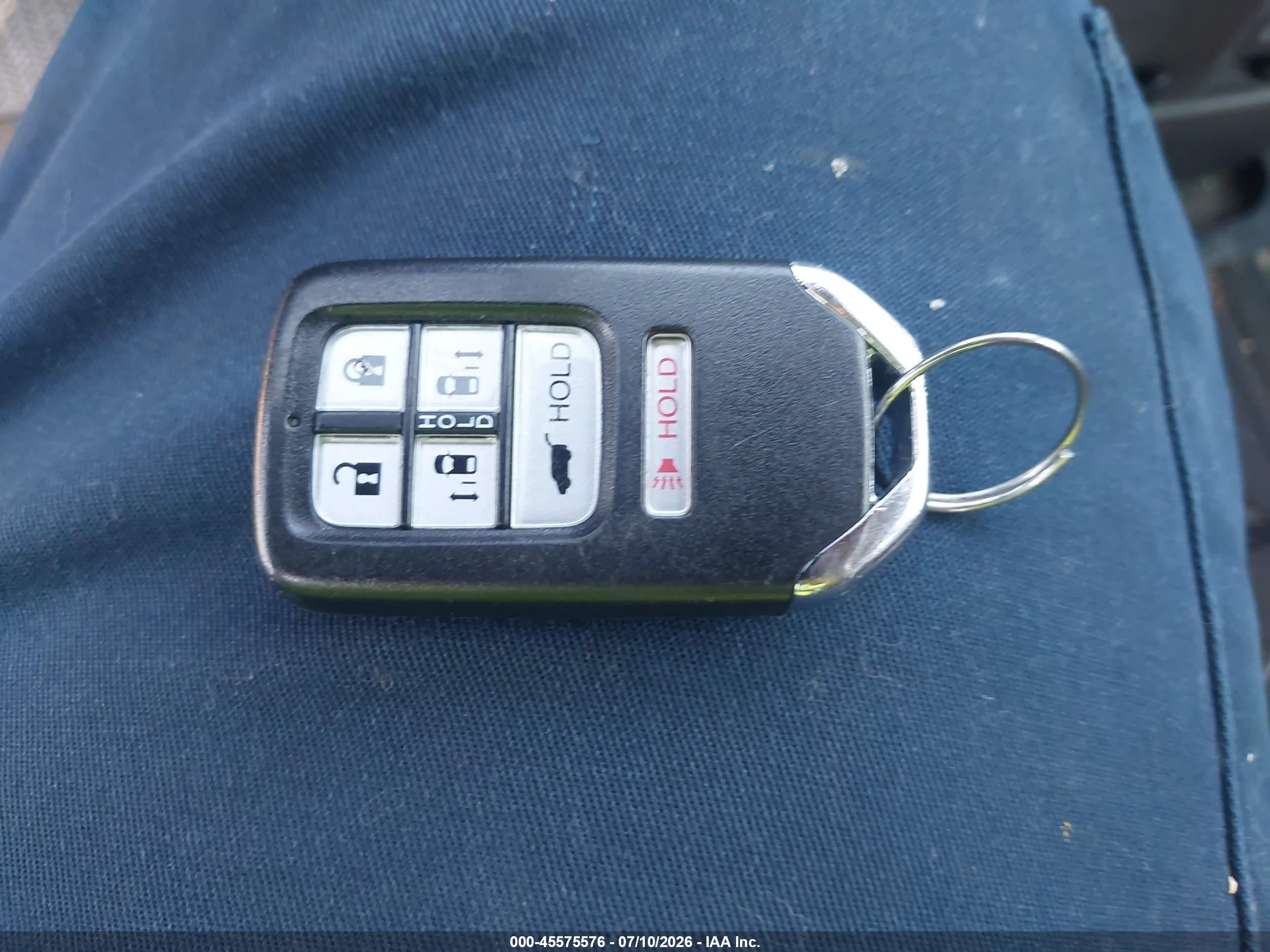 2015 Honda Odyssey Ex-l Серый vin: 5FNRL5H69FB124895