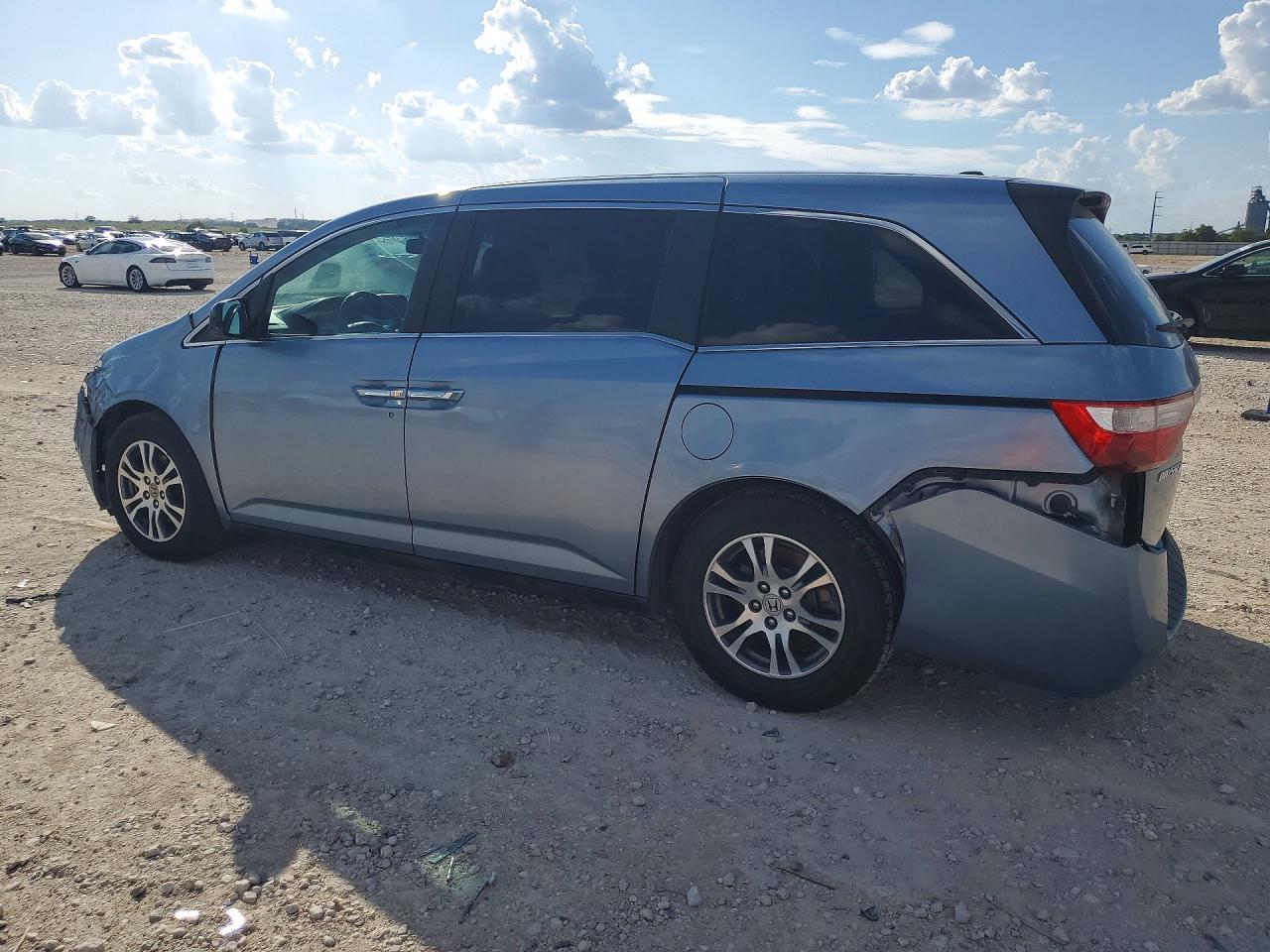 2011 Honda Odyssey Exl Silver vin: 5FNRL5H6XBB013606