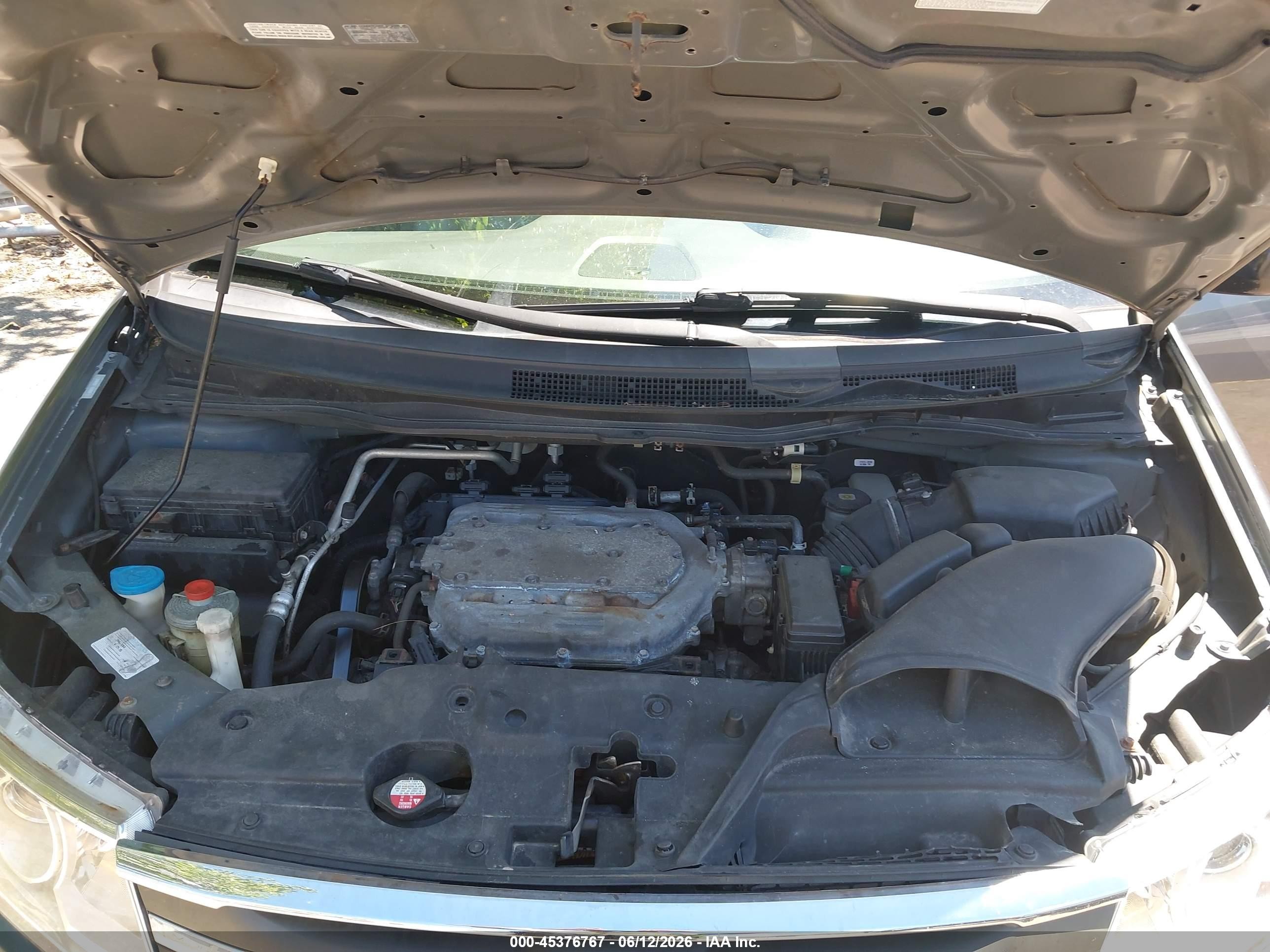 2011 Honda Odyssey Ex-l Gray vin: 5FNRL5H6XBB016165