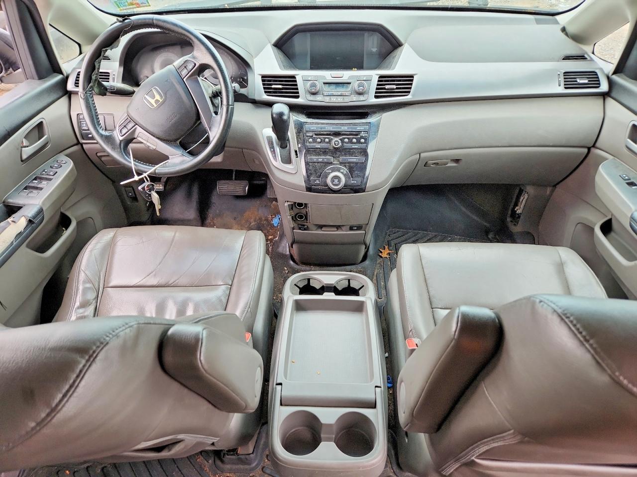 2011 Honda Odyssey Exl Серебряный vin: 5FNRL5H6XBB016845