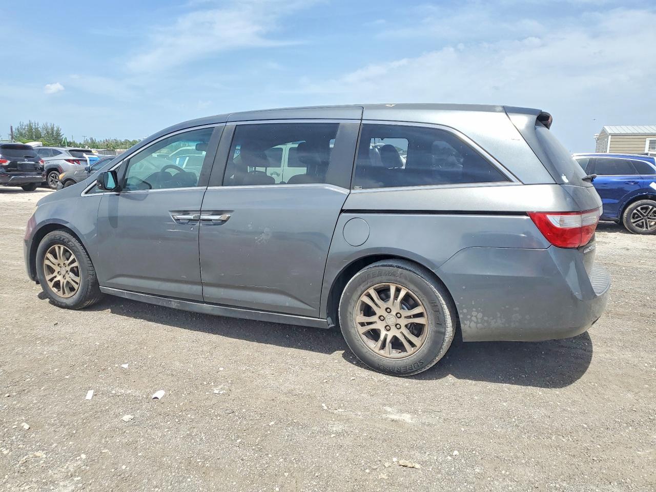 2011 Honda Odyssey Exl Charcoal vin: 5FNRL5H6XBB019860