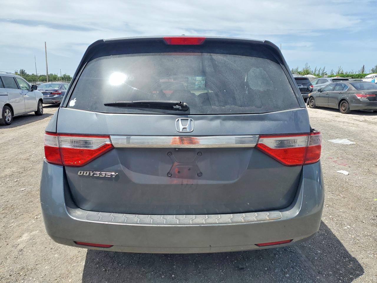 2011 Honda Odyssey Exl Charcoal vin: 5FNRL5H6XBB019860