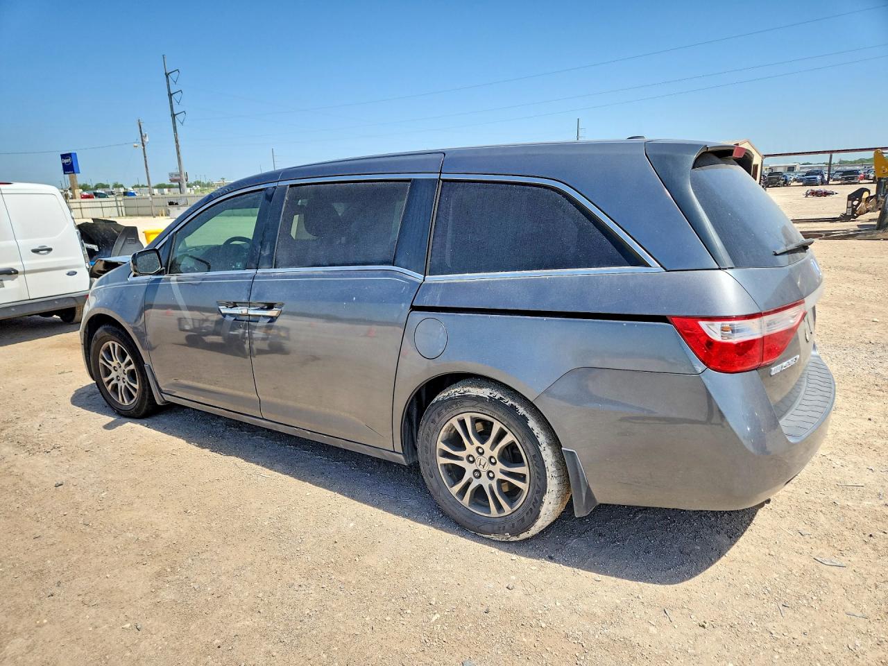 2011 Honda Odyssey Exl Gray vin: 5FNRL5H6XBB025934