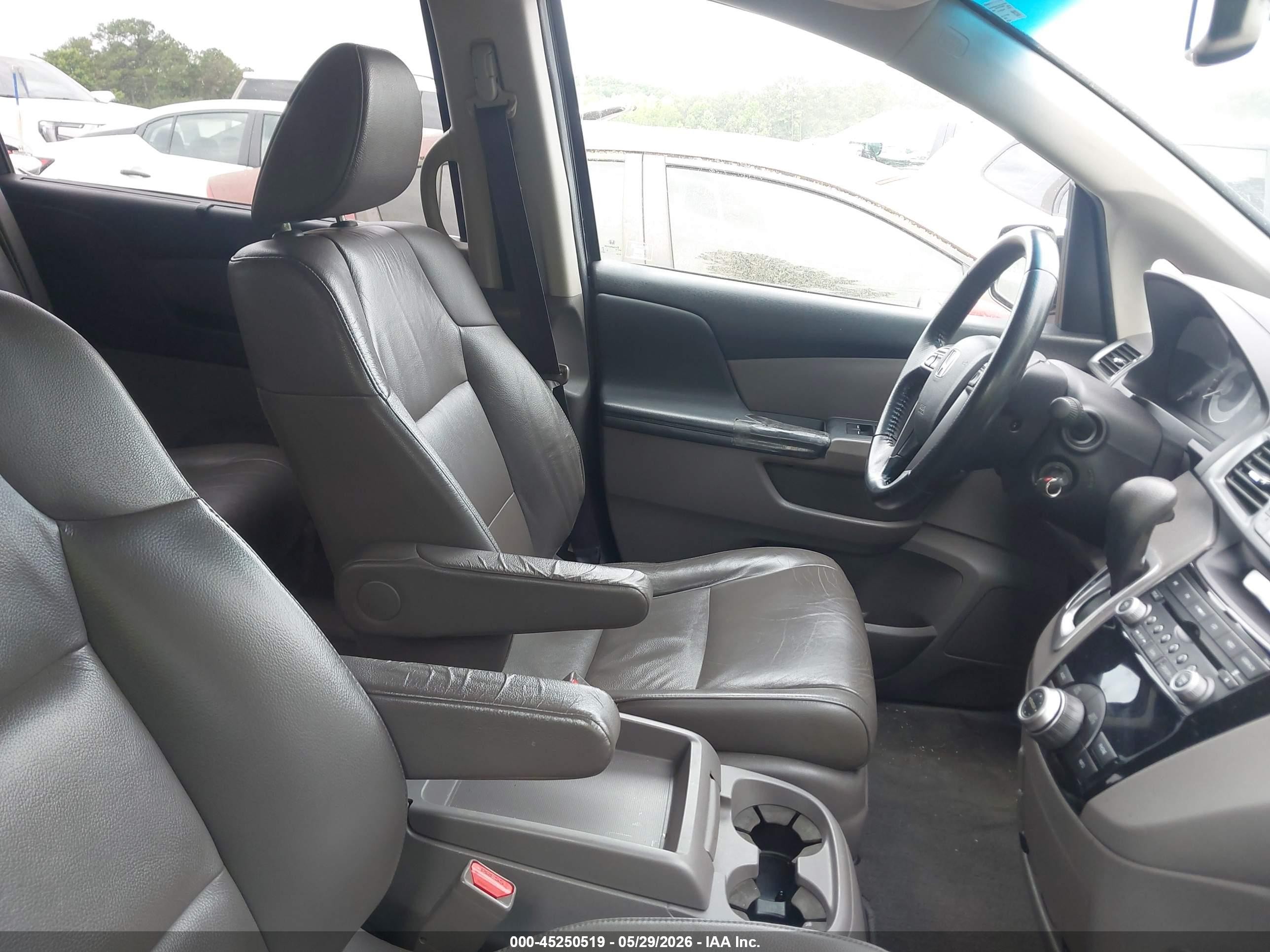 2011 Honda Odyssey Ex-l Black vin: 5FNRL5H6XBB032821