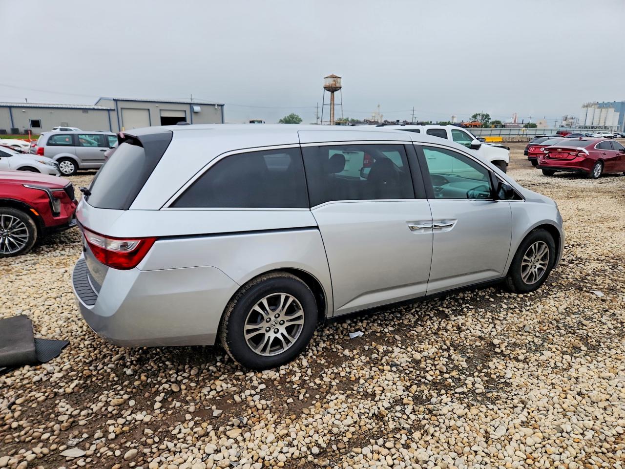 2011 Honda Odyssey Exl Silver vin: 5FNRL5H6XBB035864