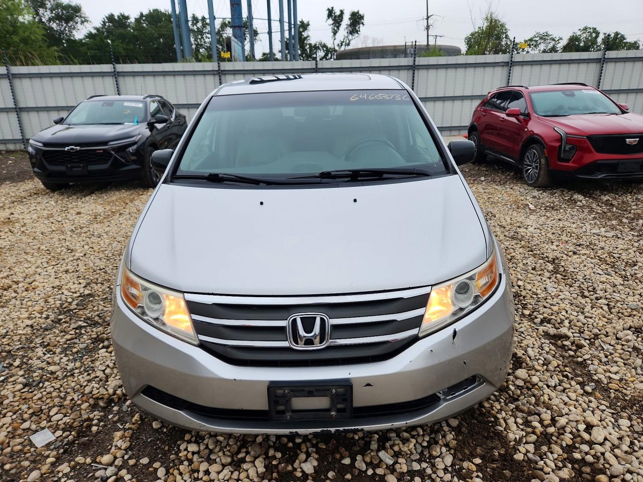 2011 Honda Odyssey Exl Silver vin: 5FNRL5H6XBB035864