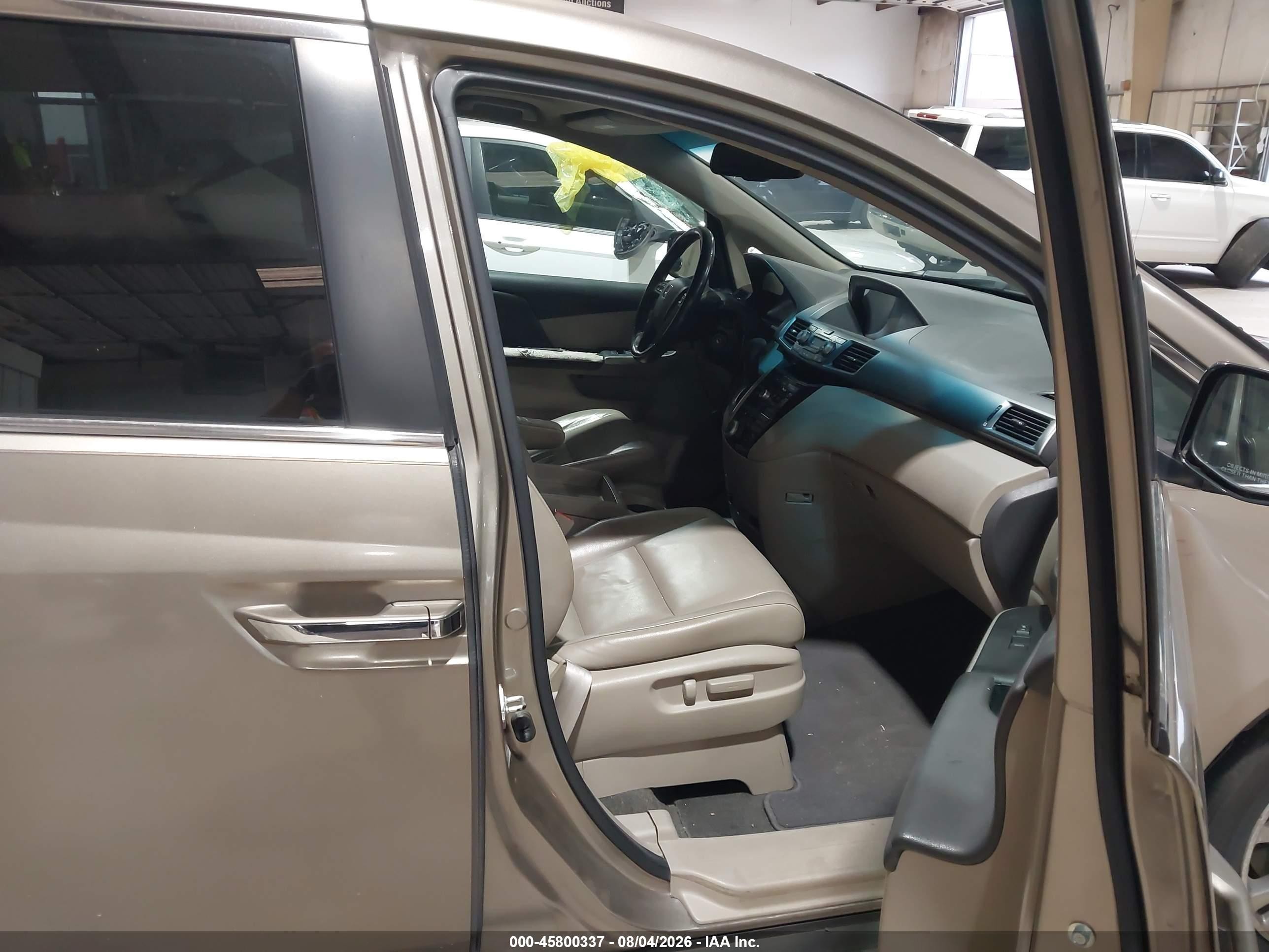 2011 Honda Odyssey Ex-l Бежевый vin: 5FNRL5H6XBB035976