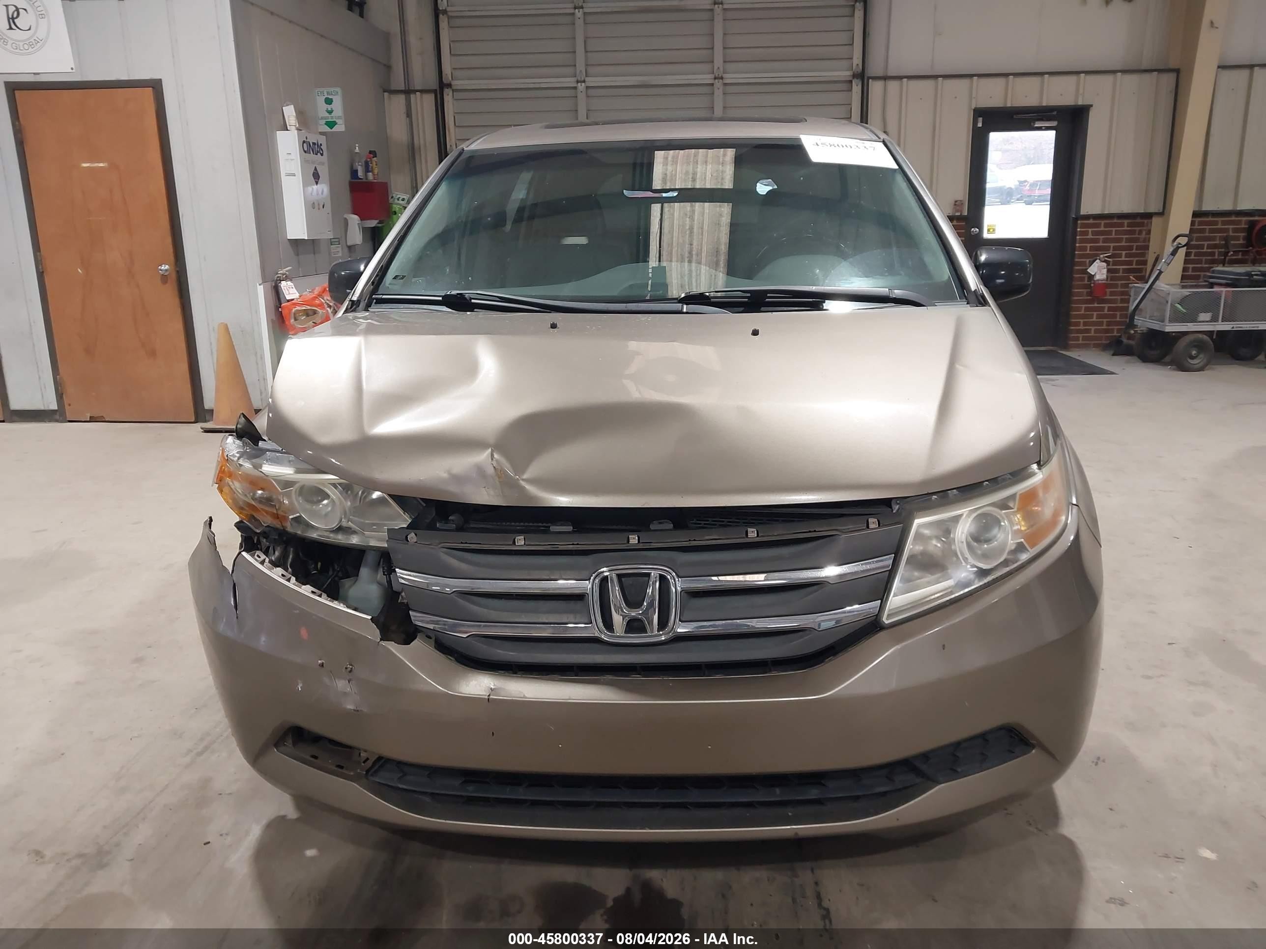2011 Honda Odyssey Ex-l Бежевый vin: 5FNRL5H6XBB035976