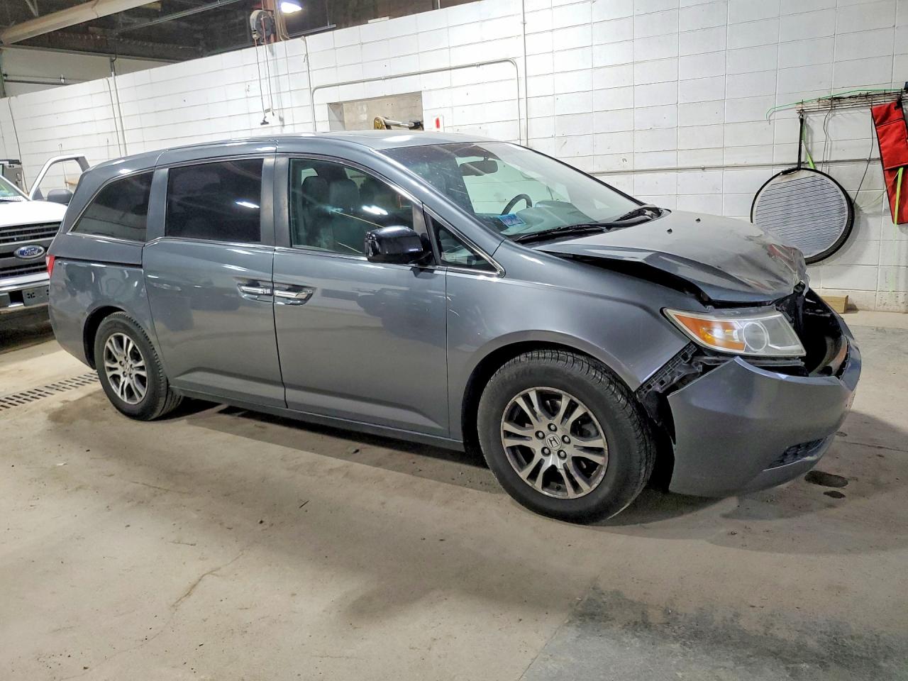 2011 Honda Odyssey Exl Gray vin: 5FNRL5H6XBB042877