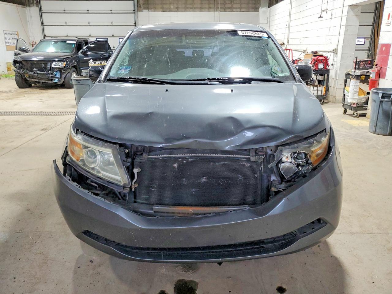 2011 Honda Odyssey Exl Gray vin: 5FNRL5H6XBB042877