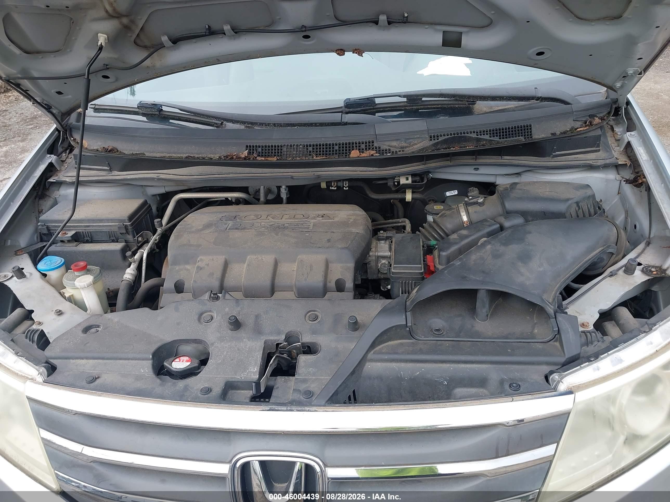 2011 Honda Odyssey Ex-l Silver vin: 5FNRL5H6XBB044595