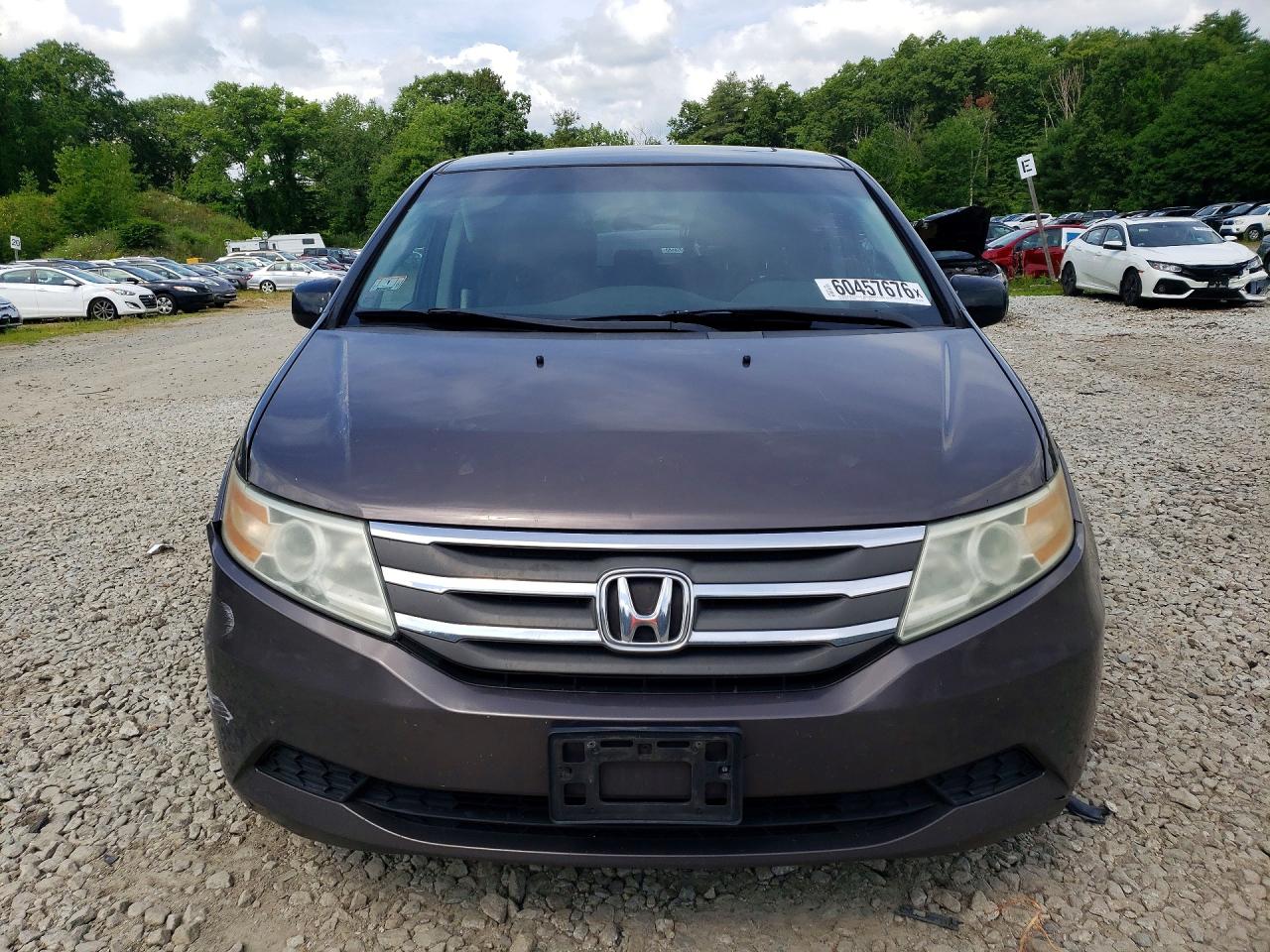2011 Honda Odyssey Exl Gray vin: 5FNRL5H6XBB047769