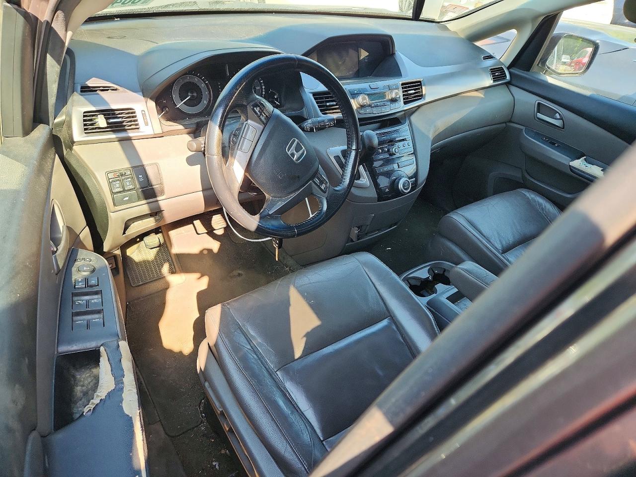 2011 Honda Odyssey Exl Gray vin: 5FNRL5H6XBB047769