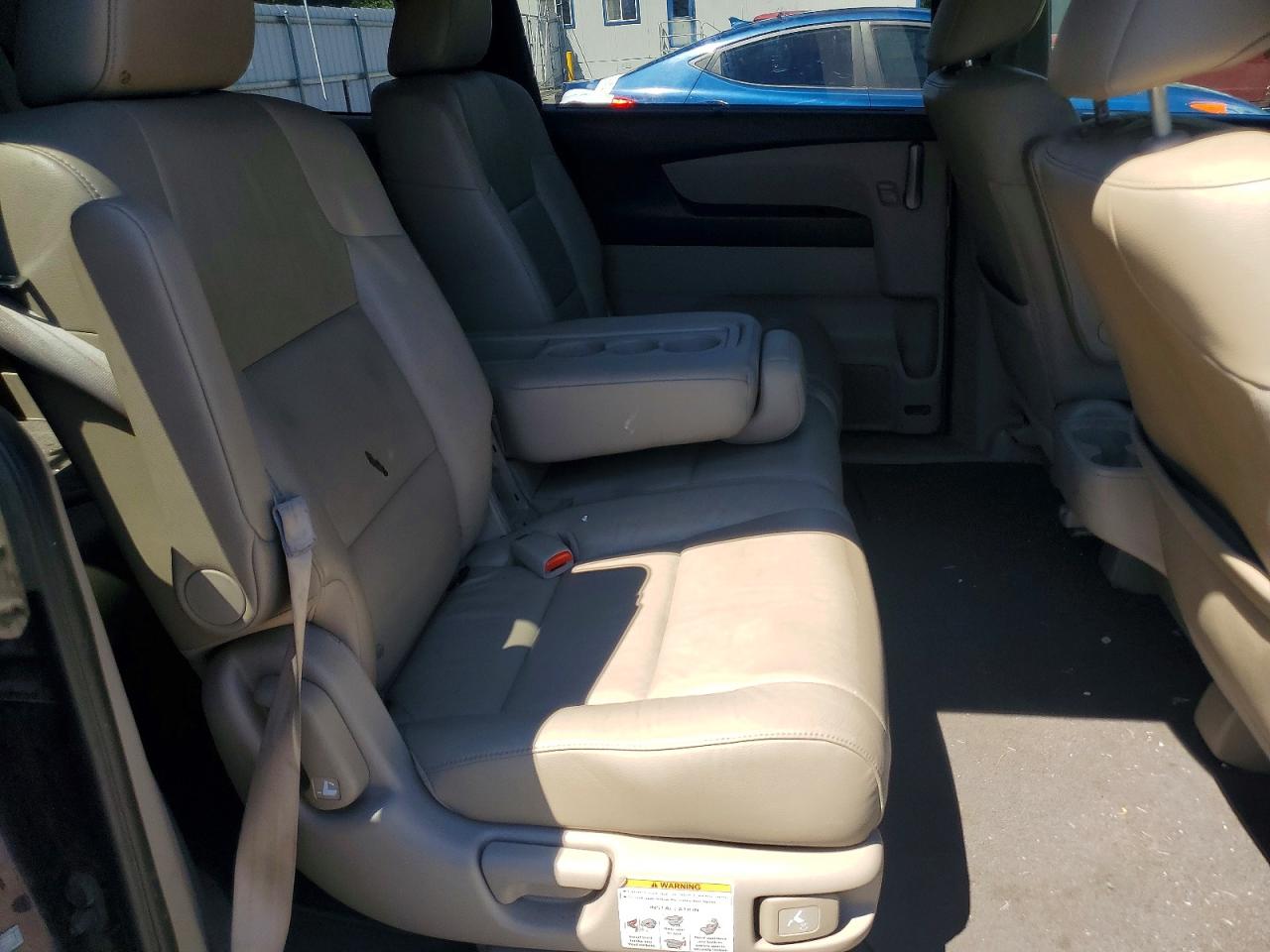 2011 Honda Odyssey Exl Темно-бордовый vin: 5FNRL5H6XBB058237
