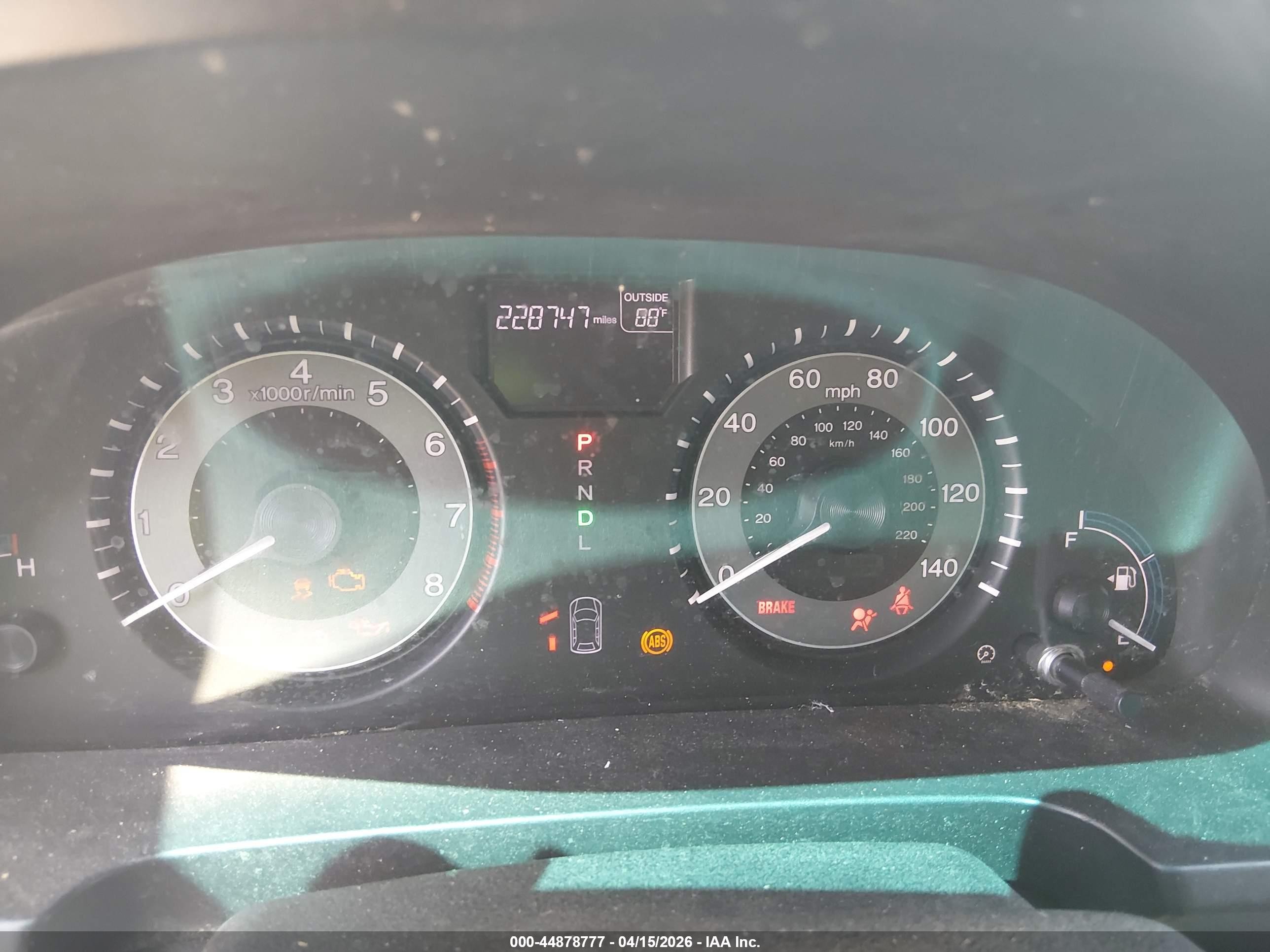 2011 Honda Odyssey Ex-l Бордовый vin: 5FNRL5H6XBB078875