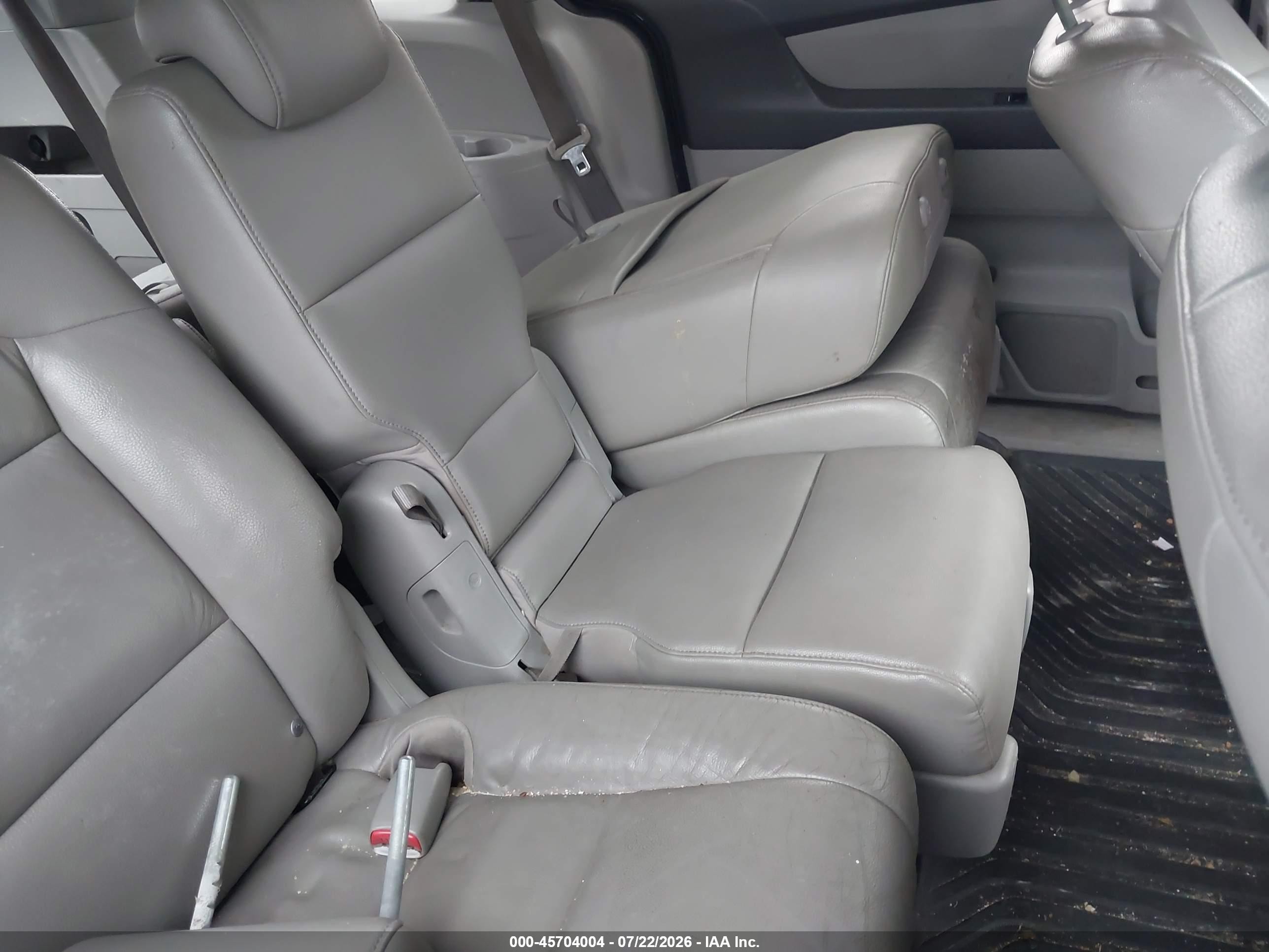 2011 Honda Odyssey Ex-l Black vin: 5FNRL5H6XBB086779