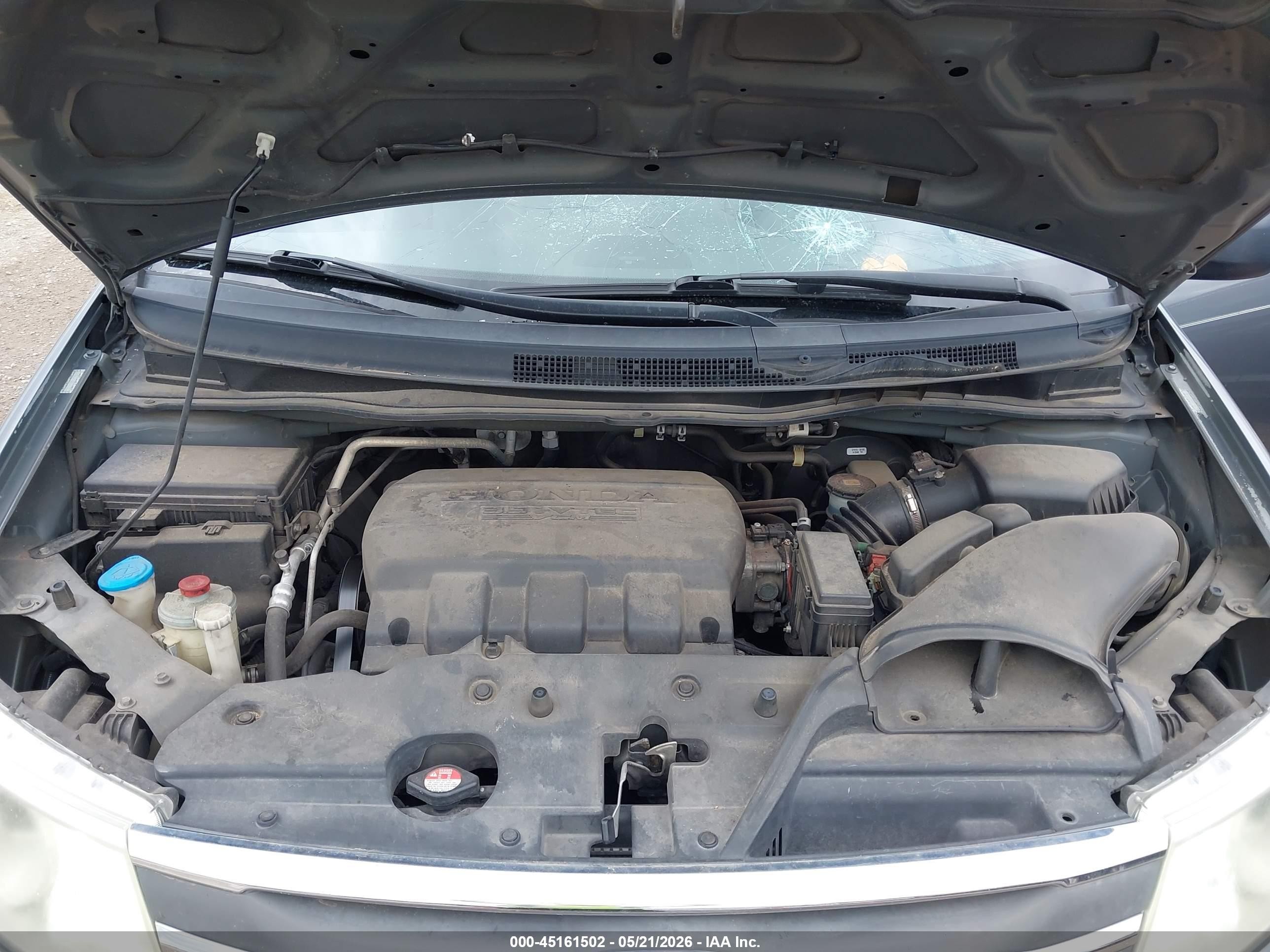 2011 Honda Odyssey Ex-l Gray vin: 5FNRL5H6XBB097815