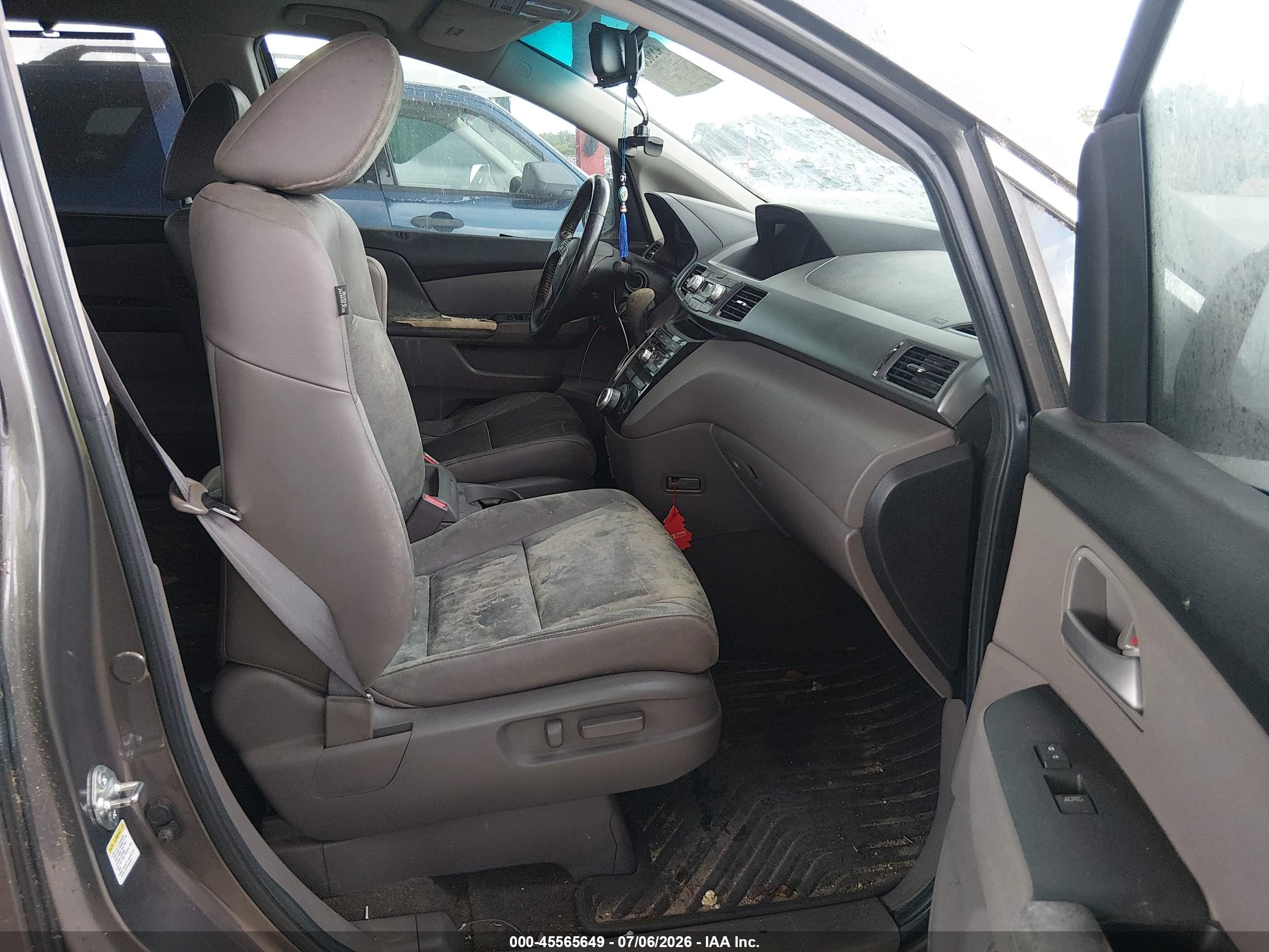 2011 Honda Odyssey Ex-l Gray vin: 5FNRL5H6XBB099094