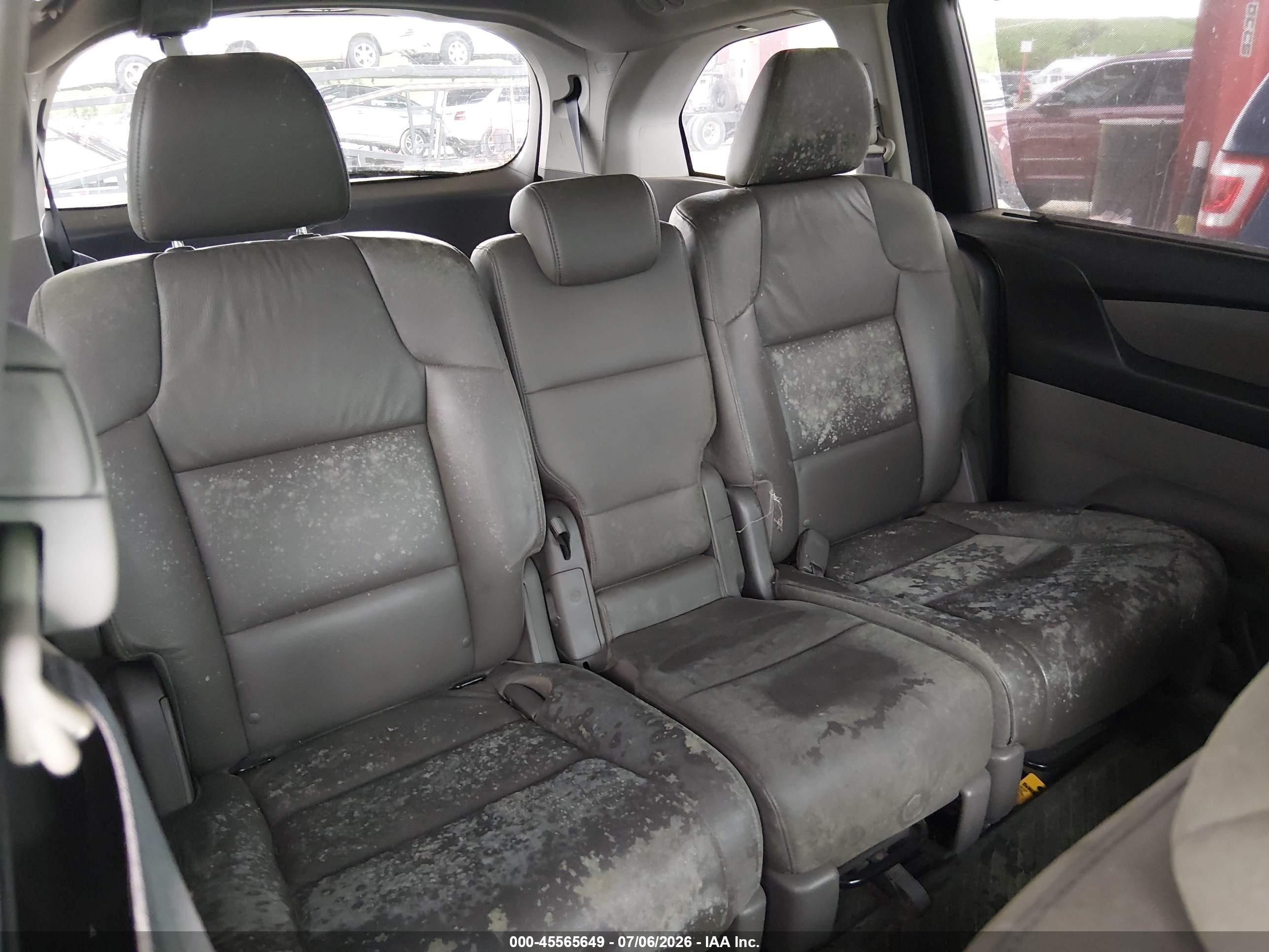 2011 Honda Odyssey Ex-l Gray vin: 5FNRL5H6XBB099094