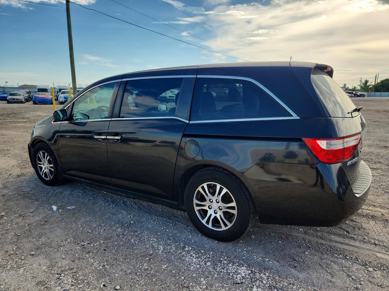 2012 Honda Odyssey Exl Black vin: 5FNRL5H6XCB006043