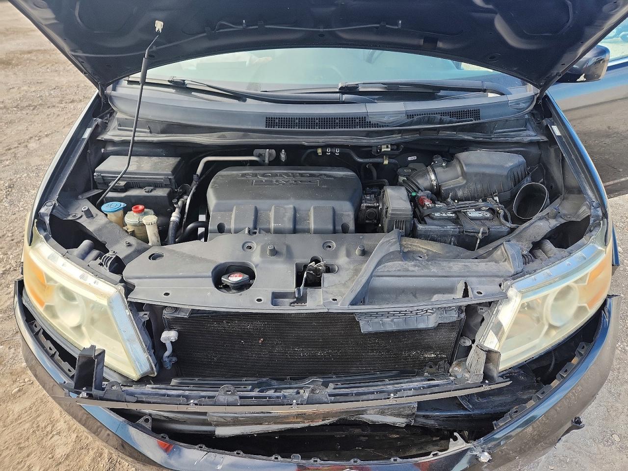 2012 Honda Odyssey Exl Black vin: 5FNRL5H6XCB006043